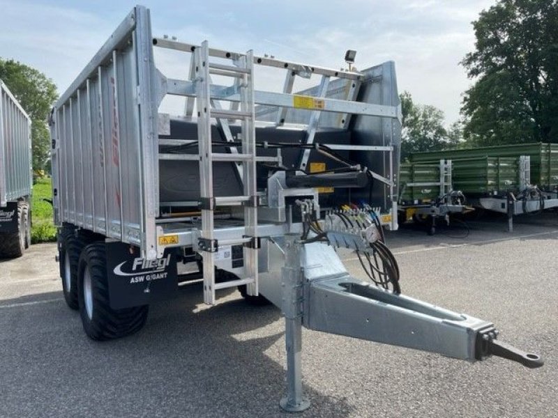 Abschiebewagen del tipo Fliegl ASW 110 Tandem, Neumaschine In Wallern (Immagine 2)