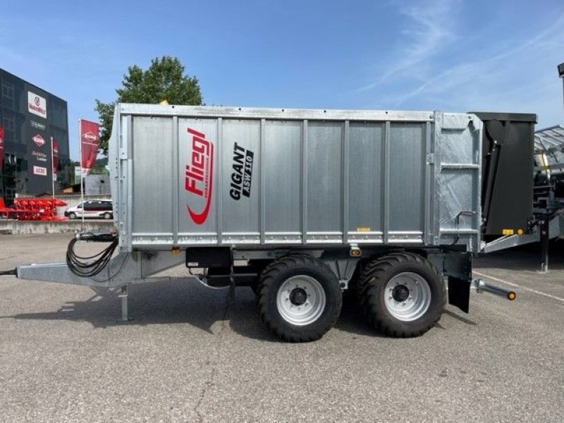 Abschiebewagen del tipo Fliegl ASW 110 Tandem, Neumaschine In Wallern (Immagine 8)