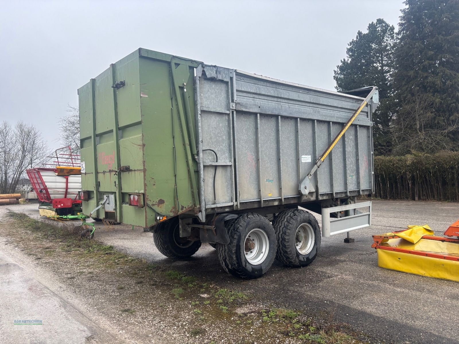 Abschiebewagen a típus Fliegl ASW 140, Gebrauchtmaschine ekkor: Pettenbach (Kép 1)