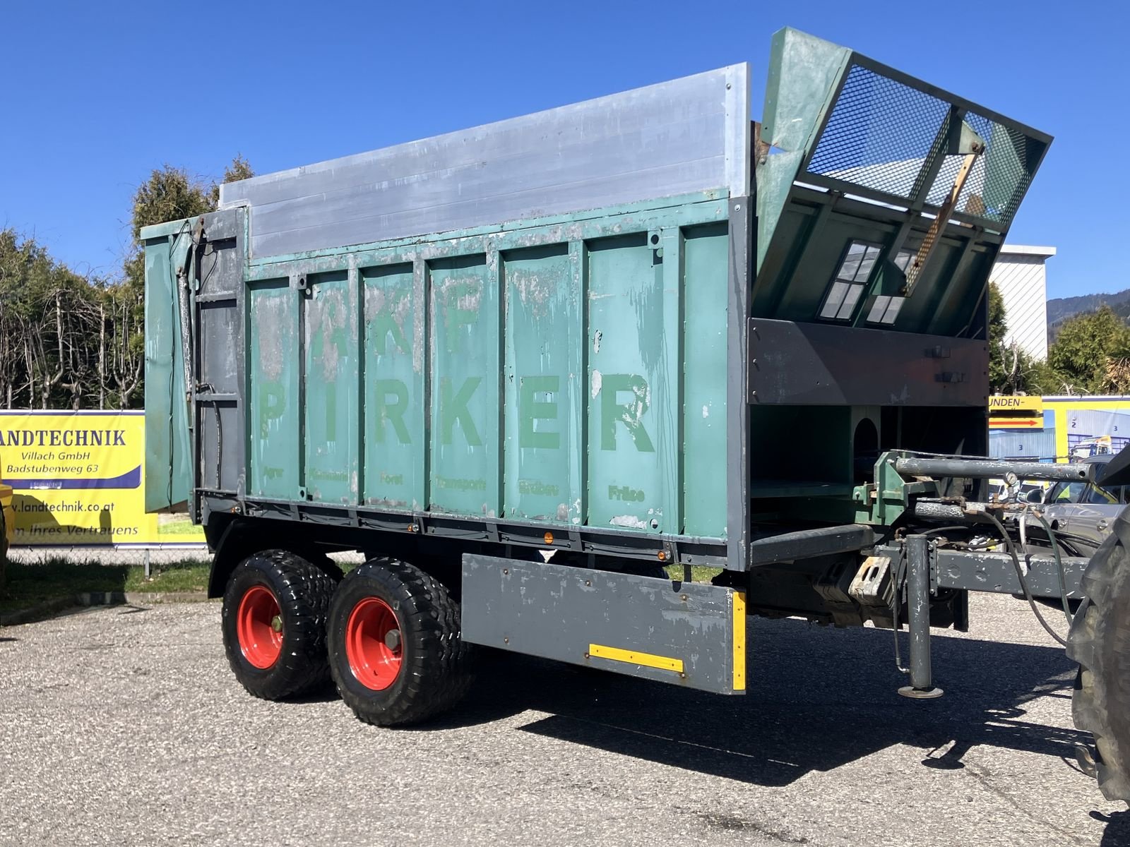 Abschiebewagen tip Fliegl ASW 140, Gebrauchtmaschine in Villach (Poză 1)