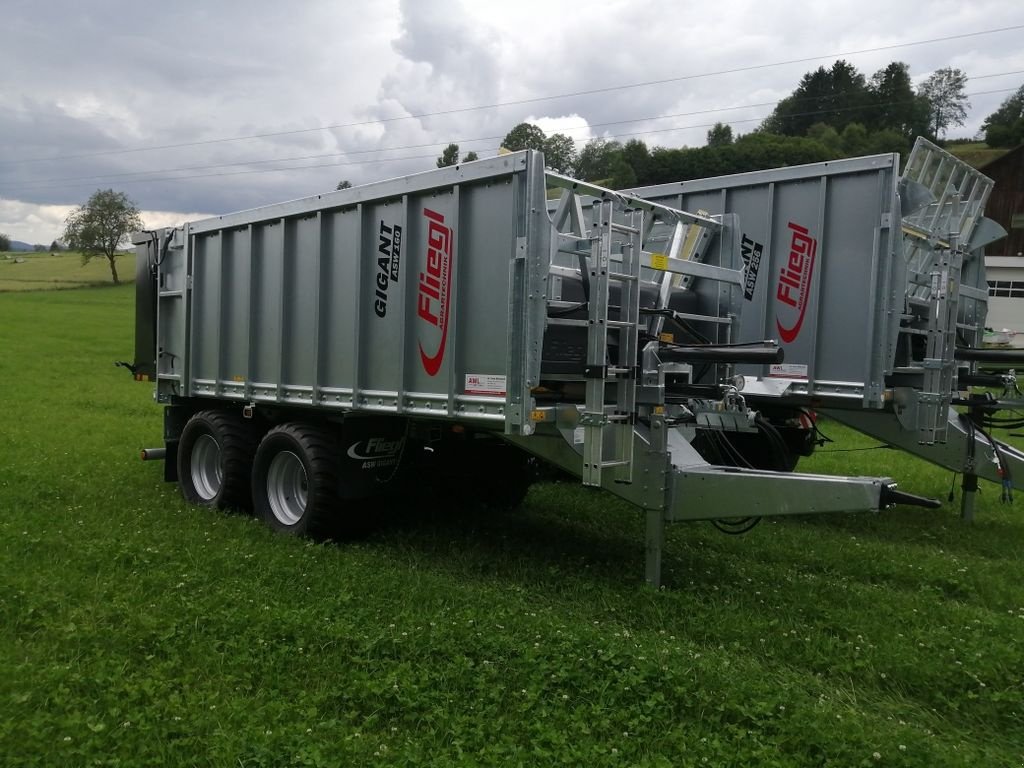 Abschiebewagen tip Fliegl ASW 160 Compact FOX, Neumaschine in Grünbach (Poză 1)