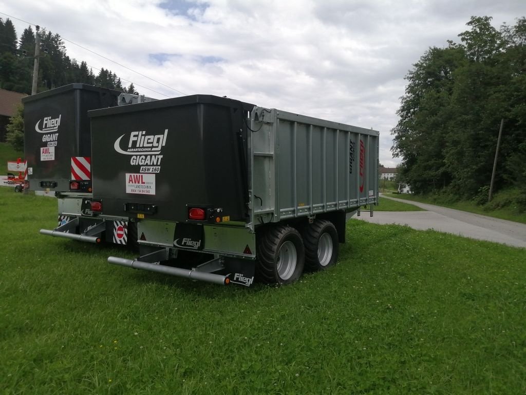 Abschiebewagen tip Fliegl ASW 160 Compact FOX, Neumaschine in Grünbach (Poză 2)