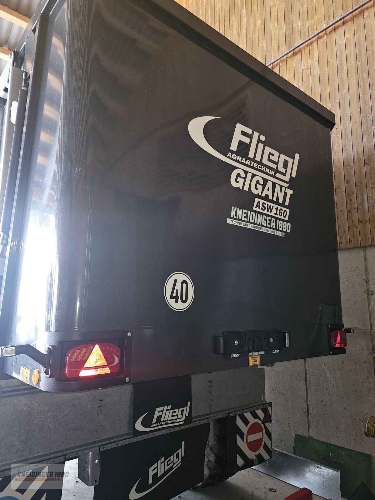 Abschiebewagen del tipo Fliegl Asw 160, Gebrauchtmaschine In Altenfelden (Immagine 8)