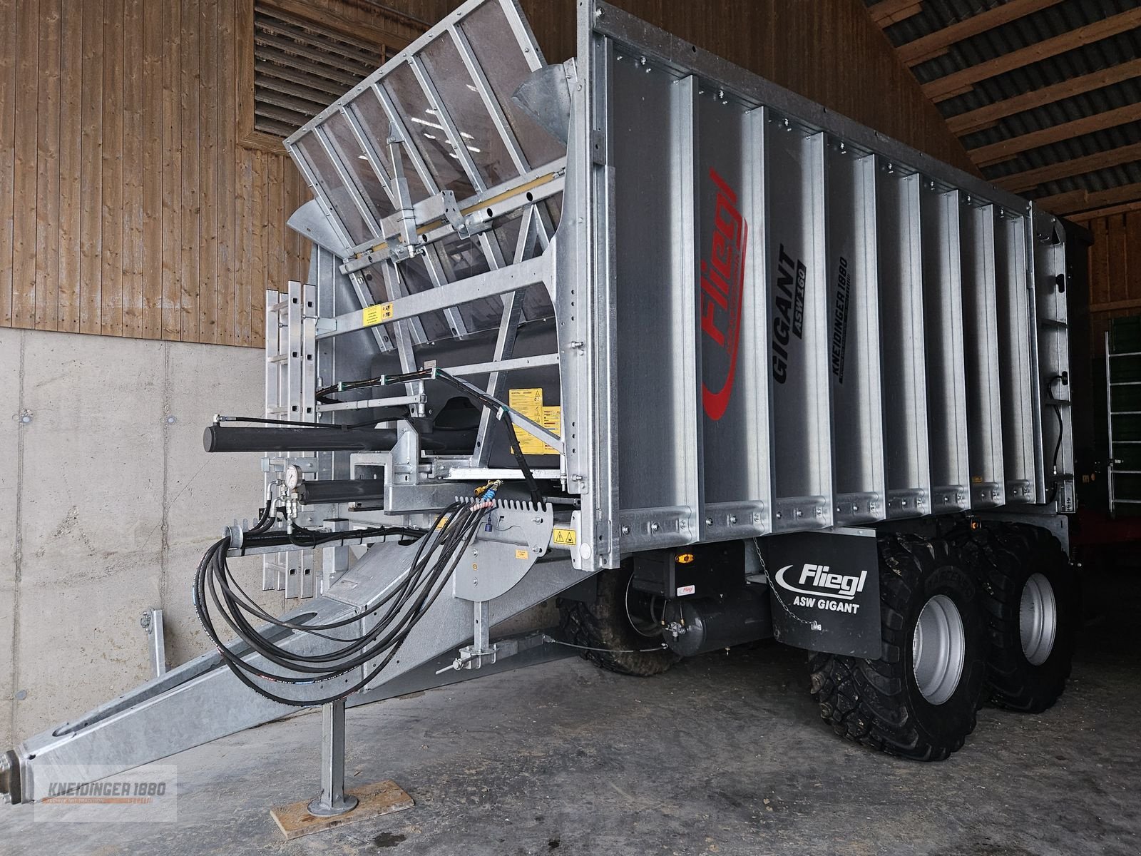 Abschiebewagen del tipo Fliegl Asw 160, Gebrauchtmaschine In Altenfelden (Immagine 9)