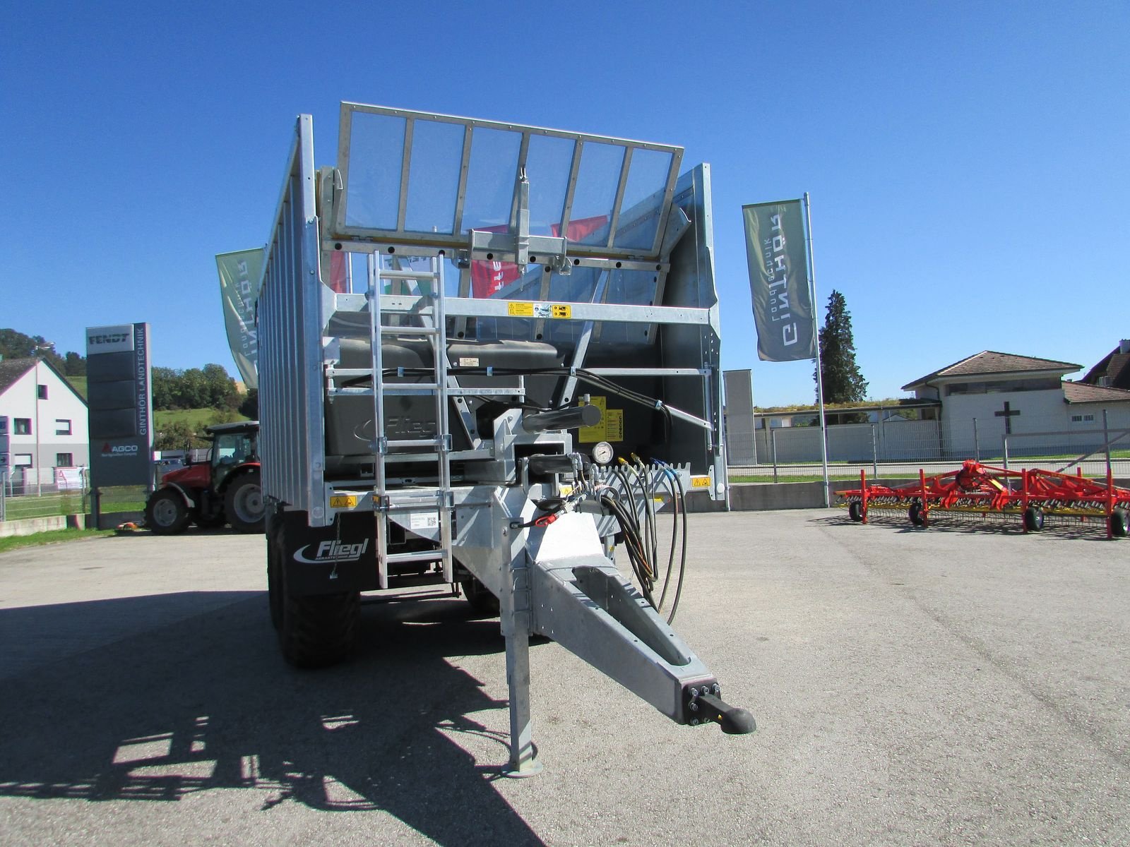 Abschiebewagen του τύπου Fliegl ASW 160, Gebrauchtmaschine σε Saxen (Φωτογραφία 2)