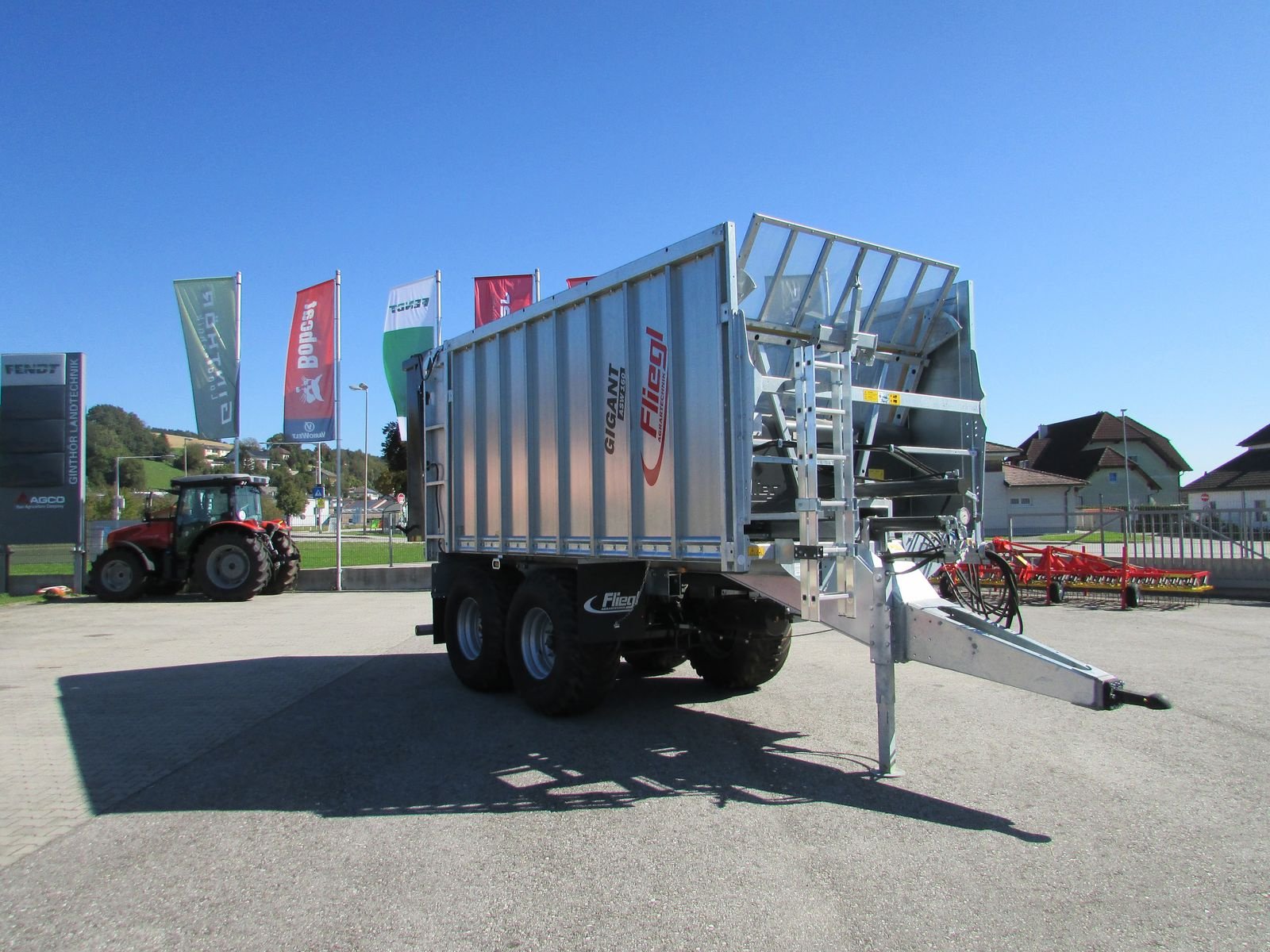 Abschiebewagen του τύπου Fliegl ASW 160, Gebrauchtmaschine σε Saxen (Φωτογραφία 1)