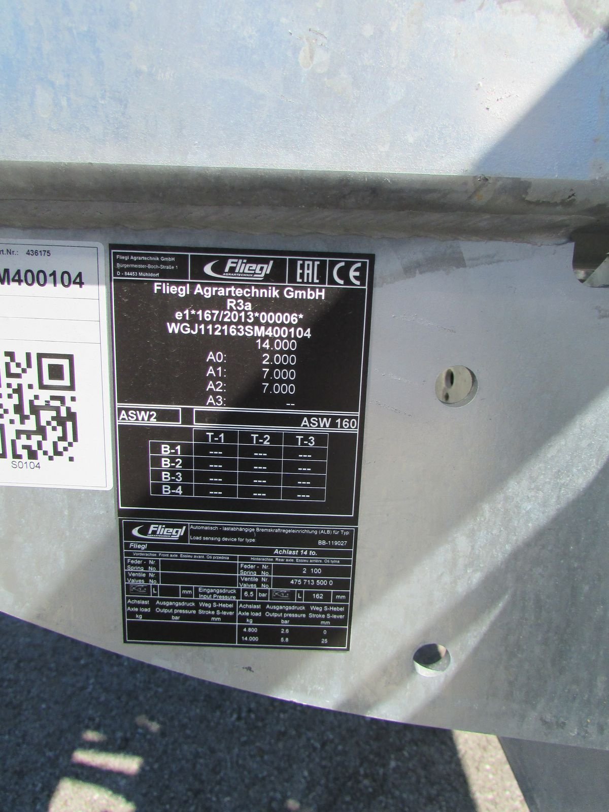 Abschiebewagen του τύπου Fliegl ASW 160, Gebrauchtmaschine σε Saxen (Φωτογραφία 16)