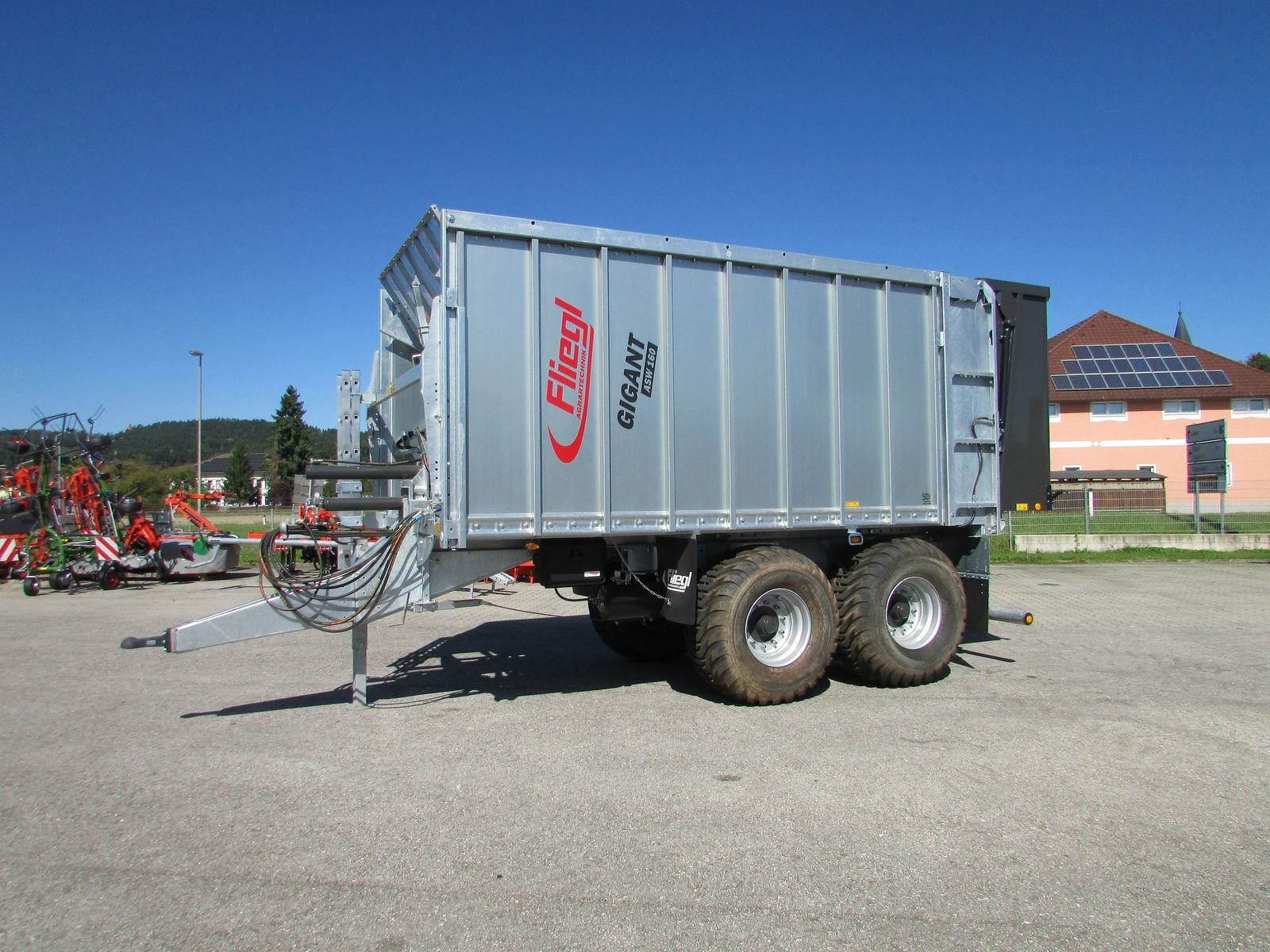 Abschiebewagen του τύπου Fliegl ASW 160, Gebrauchtmaschine σε Saxen (Φωτογραφία 5)