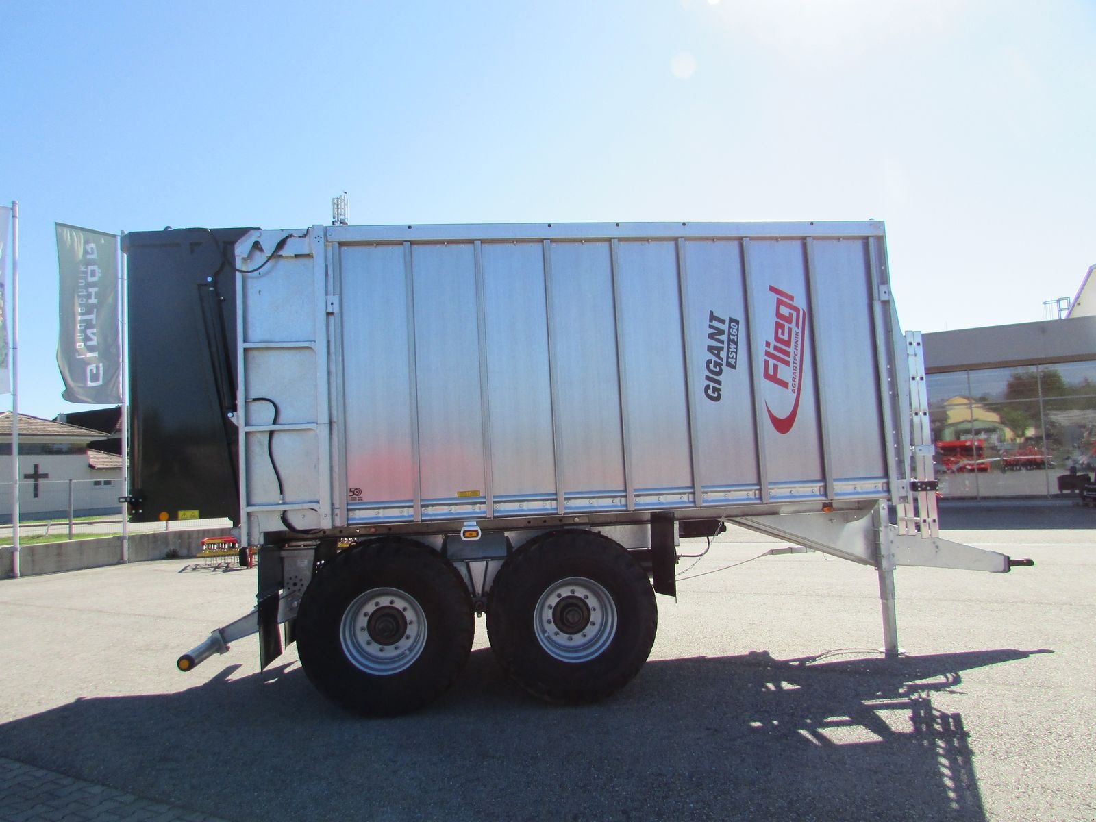 Abschiebewagen του τύπου Fliegl ASW 160, Gebrauchtmaschine σε Saxen (Φωτογραφία 11)