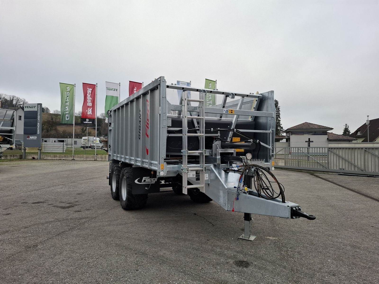 Abschiebewagen типа Fliegl ASW 160, Gebrauchtmaschine в Saxen (Фотография 14)