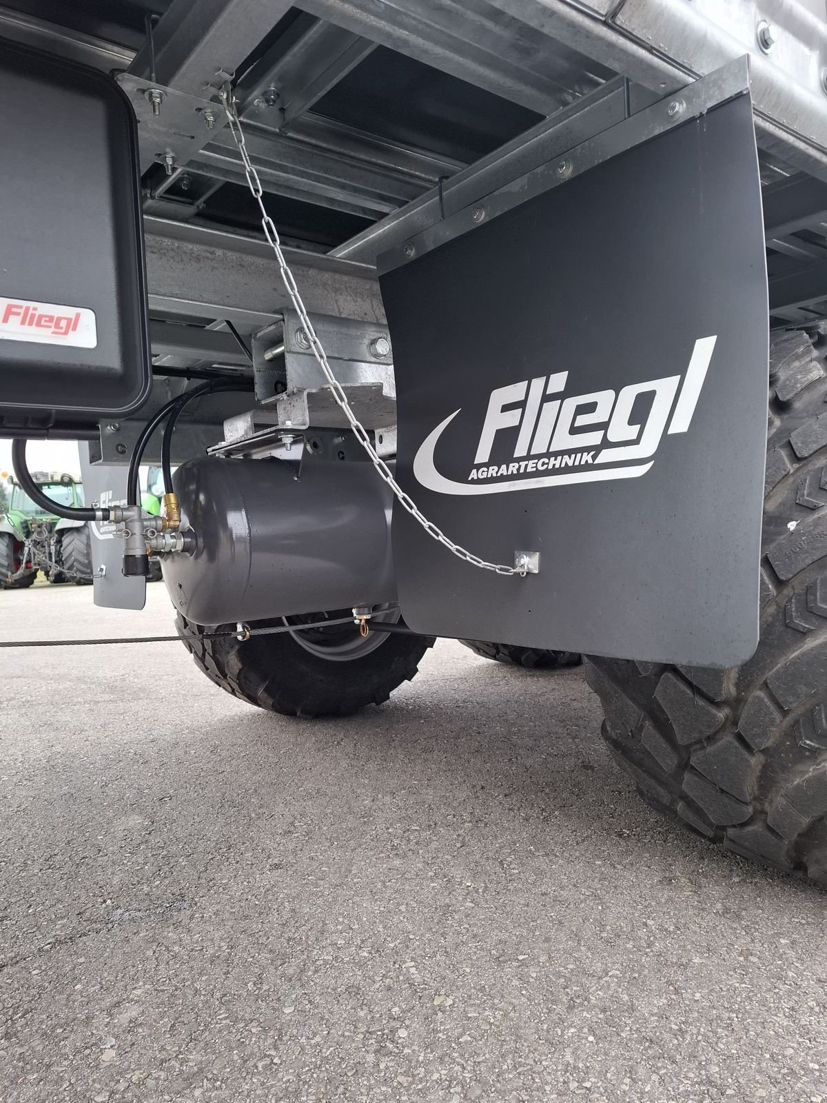 Abschiebewagen типа Fliegl ASW 160, Gebrauchtmaschine в Saxen (Фотография 9)