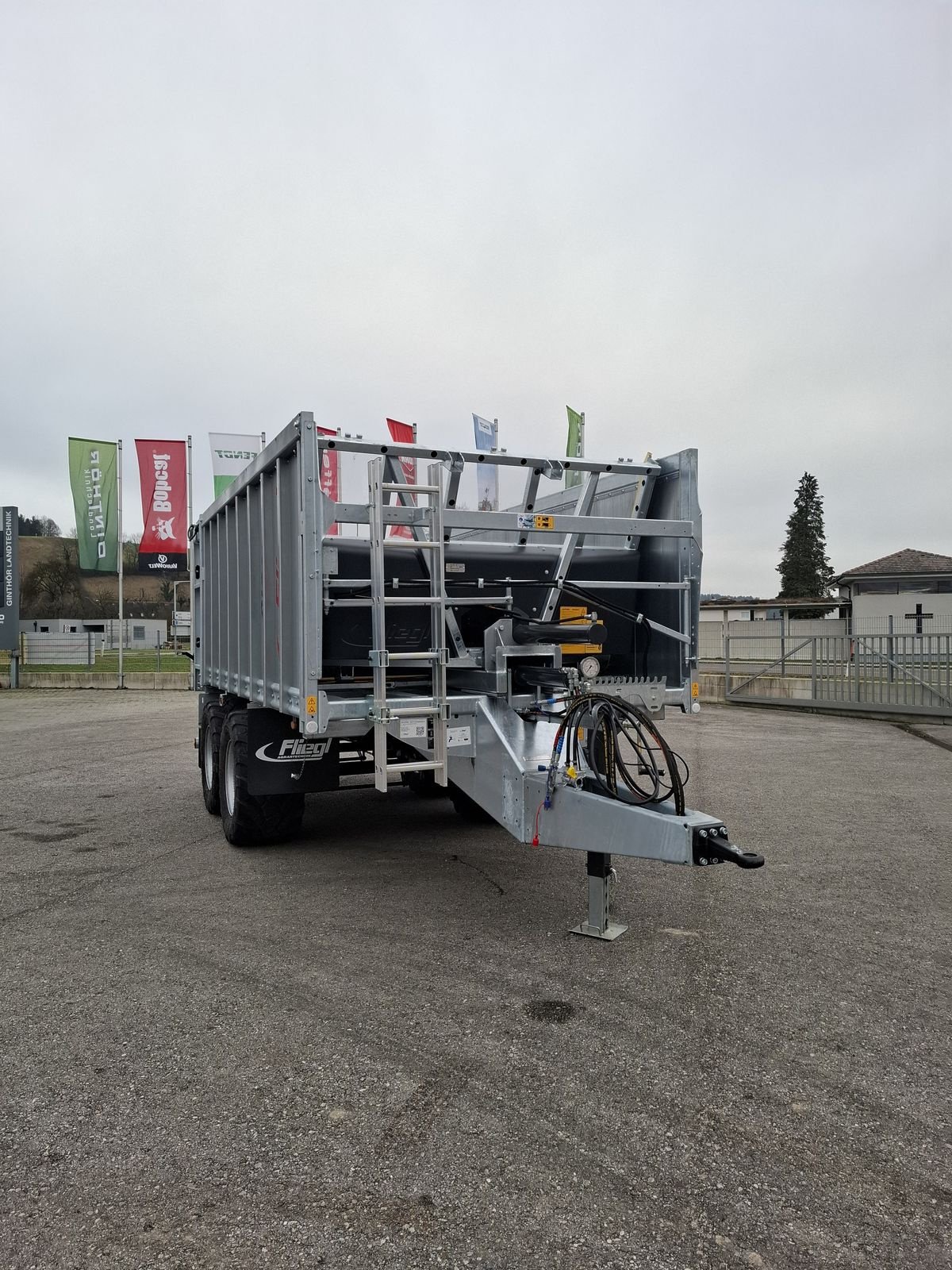 Abschiebewagen типа Fliegl ASW 160, Gebrauchtmaschine в Saxen (Фотография 2)