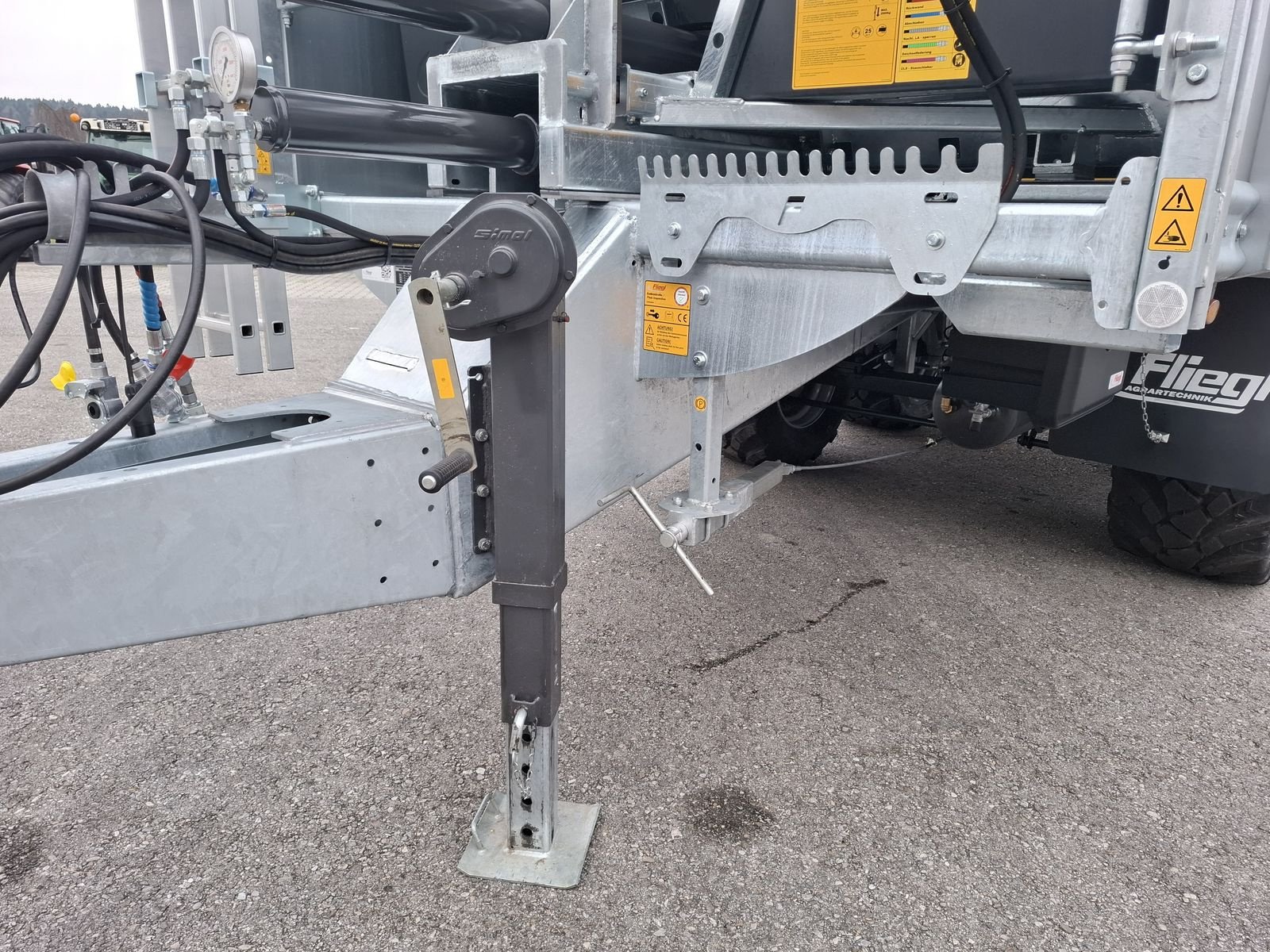 Abschiebewagen типа Fliegl ASW 160, Gebrauchtmaschine в Saxen (Фотография 15)