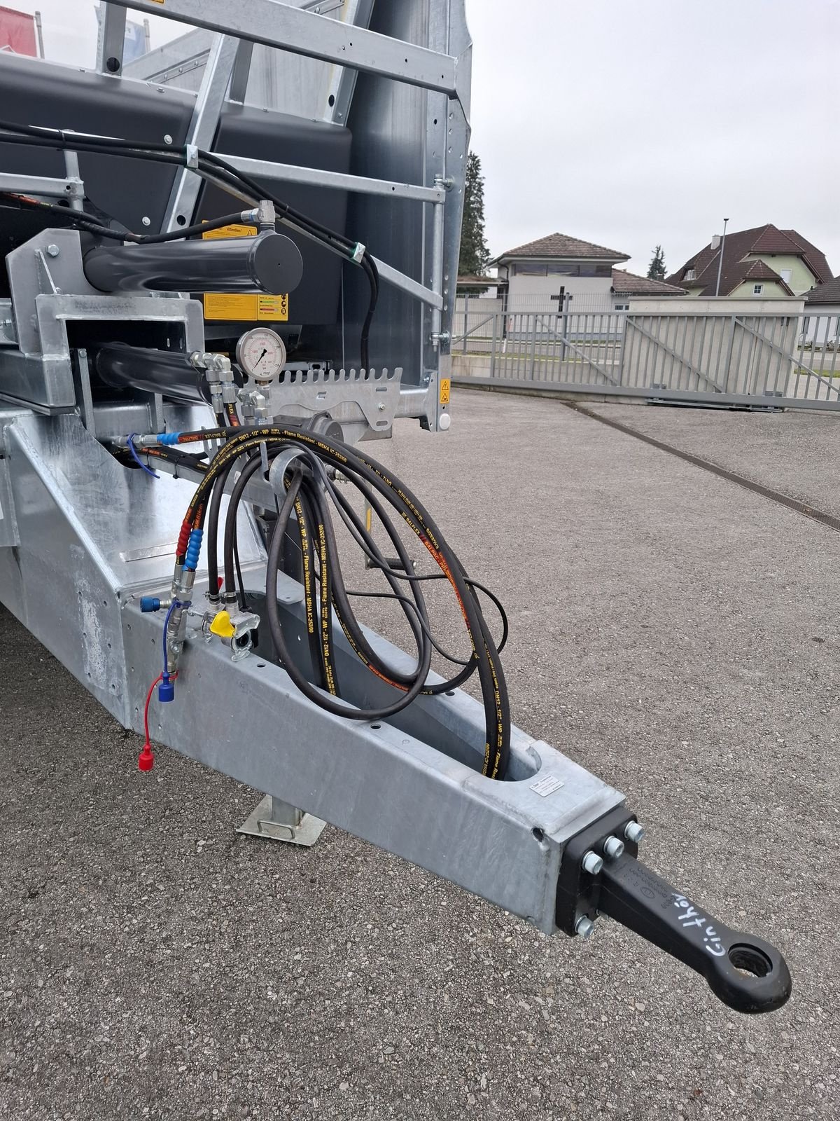 Abschiebewagen типа Fliegl ASW 160, Gebrauchtmaschine в Saxen (Фотография 3)