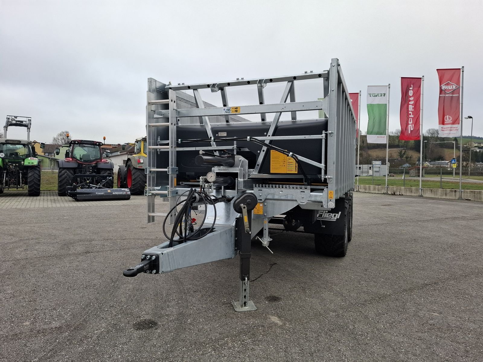 Abschiebewagen типа Fliegl ASW 160, Gebrauchtmaschine в Saxen (Фотография 16)