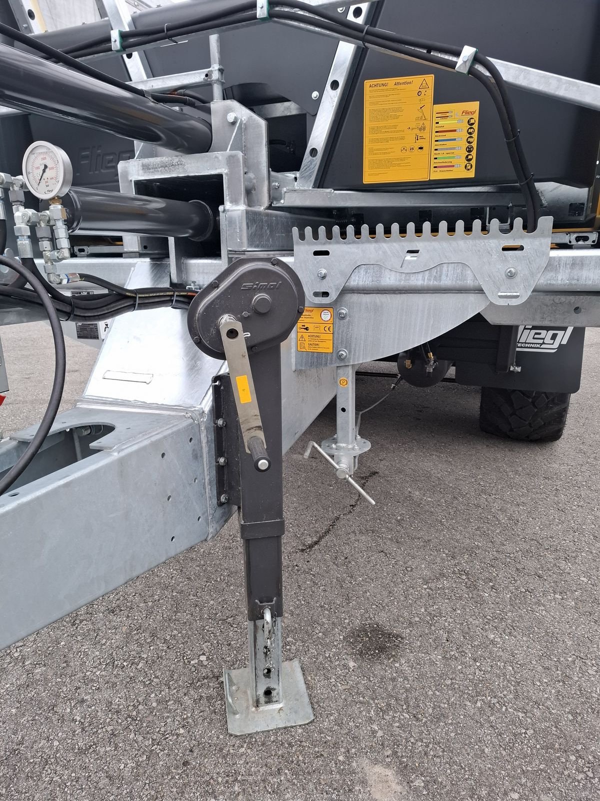 Abschiebewagen типа Fliegl ASW 160, Gebrauchtmaschine в Saxen (Фотография 8)