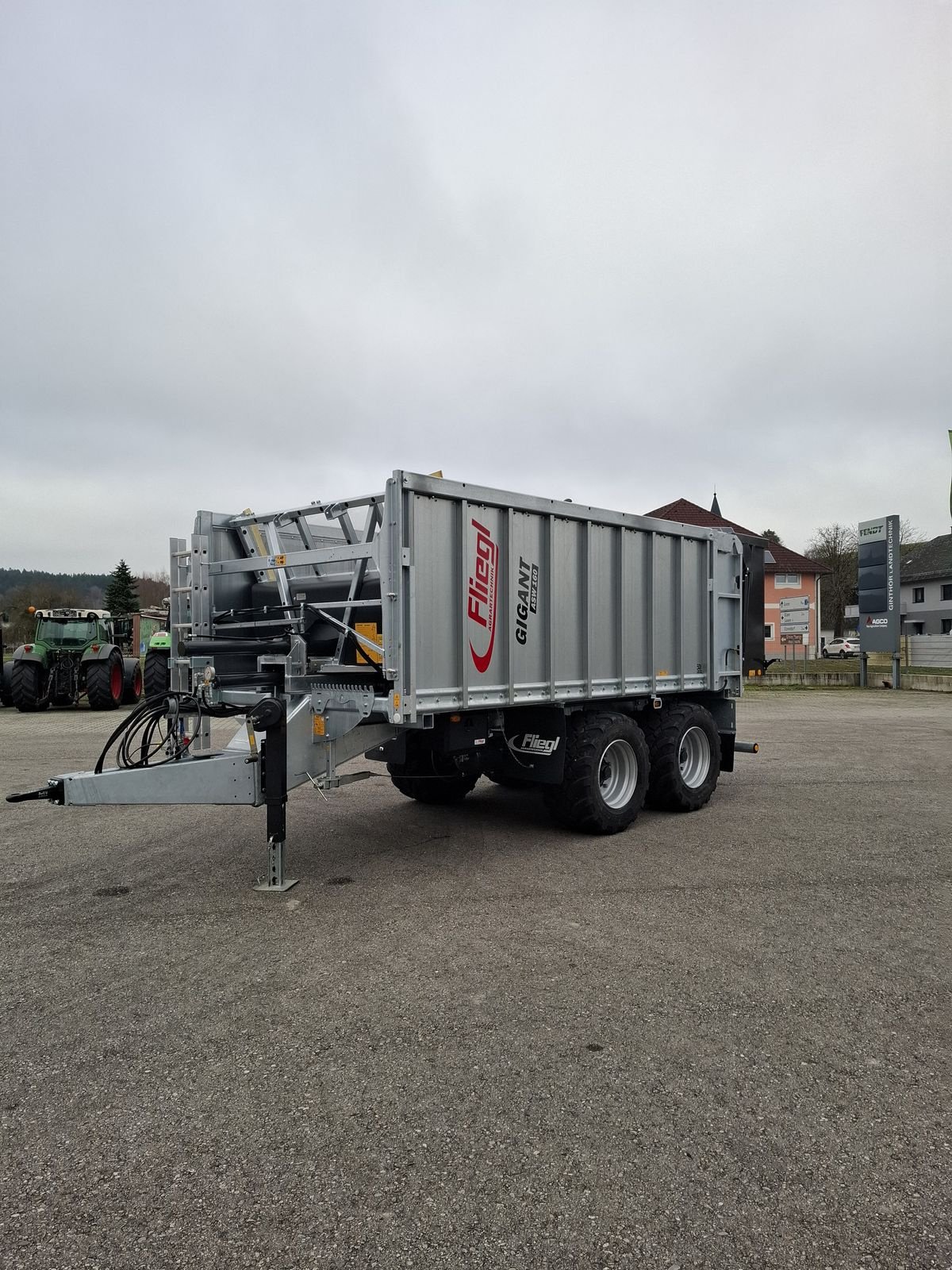 Abschiebewagen типа Fliegl ASW 160, Gebrauchtmaschine в Saxen (Фотография 5)