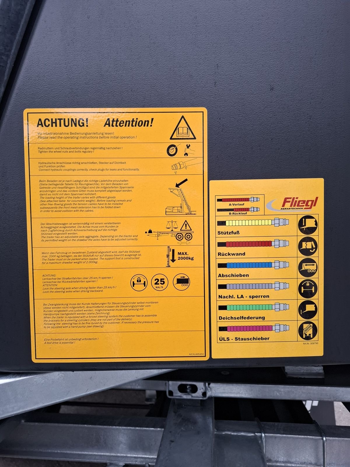 Abschiebewagen типа Fliegl ASW 160, Gebrauchtmaschine в Saxen (Фотография 7)