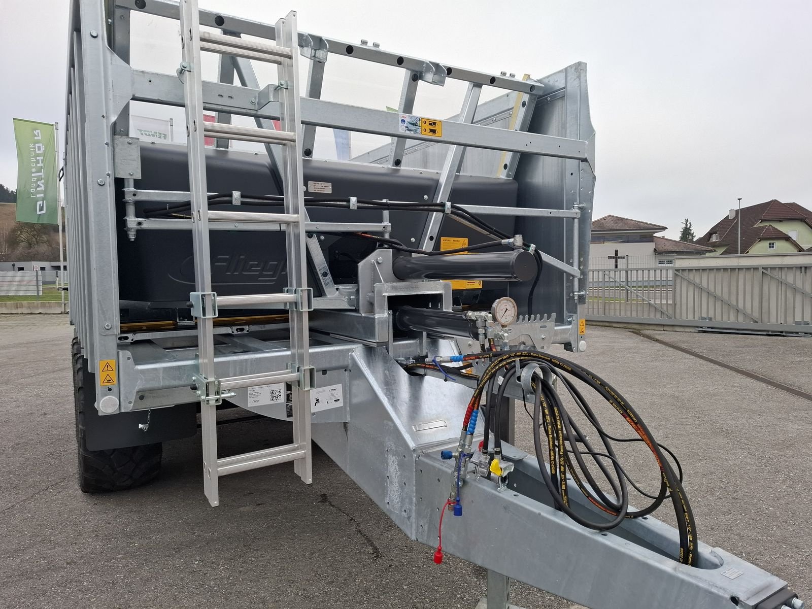 Abschiebewagen типа Fliegl ASW 160, Gebrauchtmaschine в Saxen (Фотография 17)