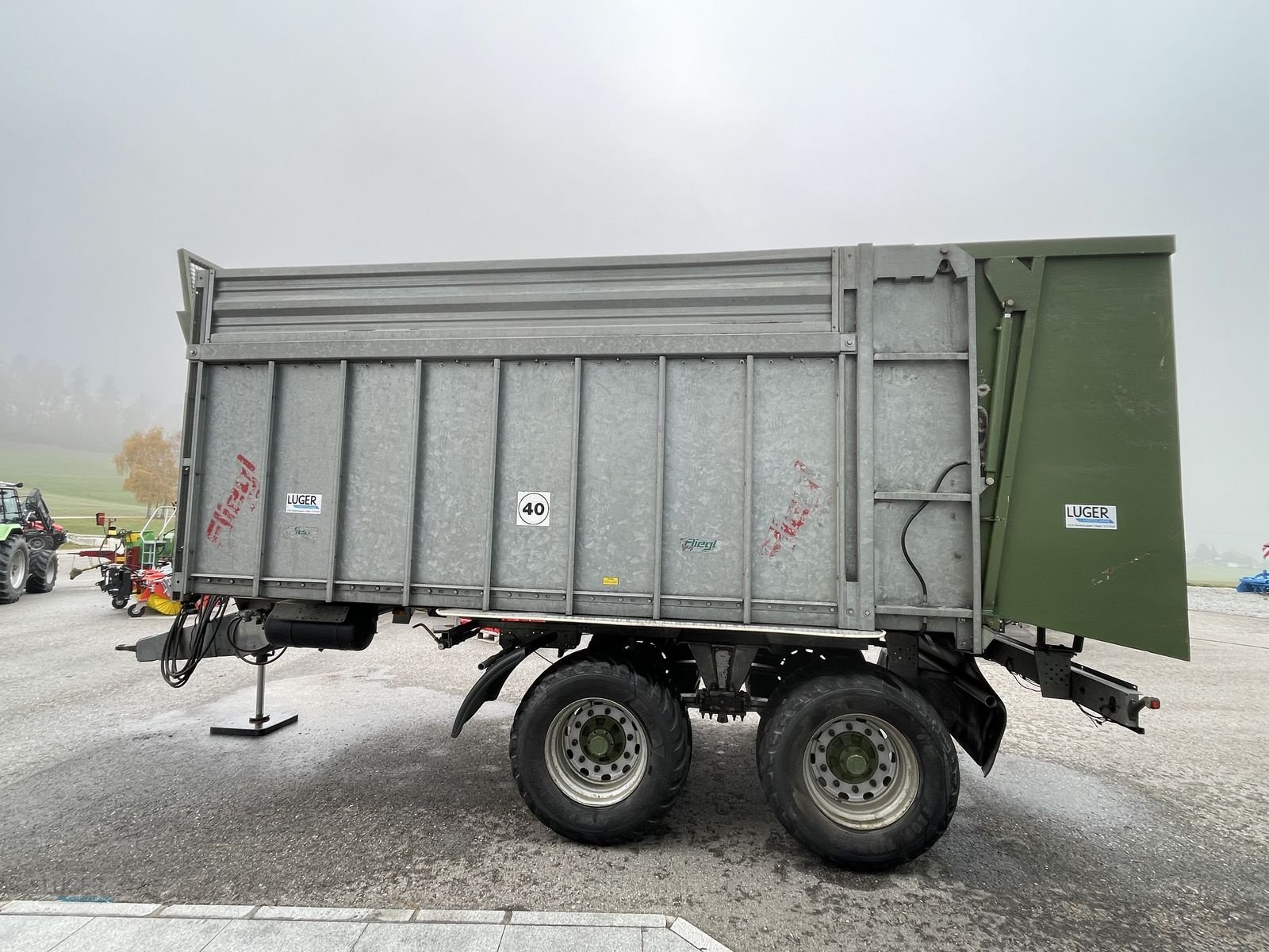 Abschiebewagen of the type Fliegl ASW 160, Gebrauchtmaschine in Niederkappel (Picture 5)