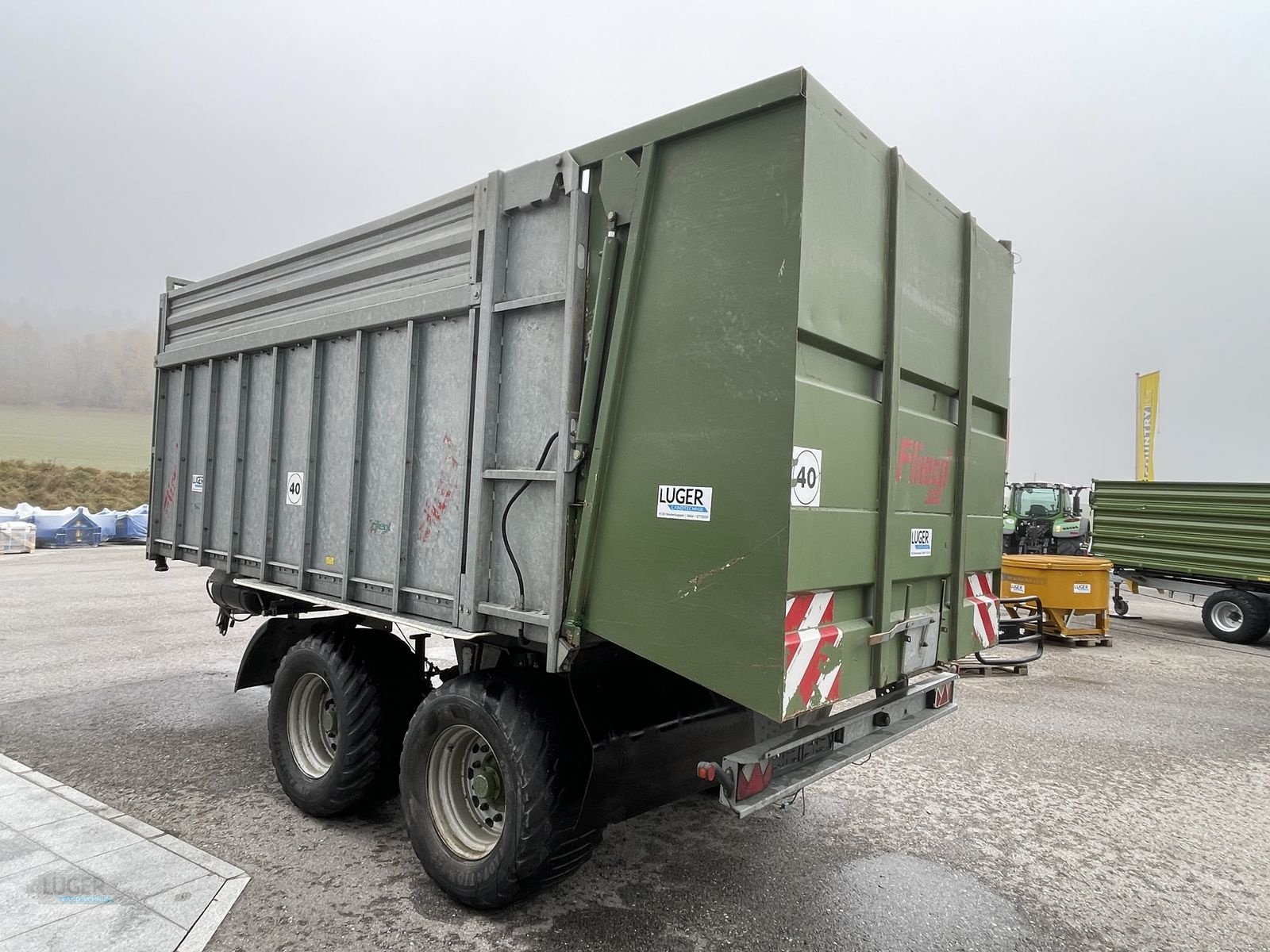 Abschiebewagen of the type Fliegl ASW 160, Gebrauchtmaschine in Niederkappel (Picture 4)
