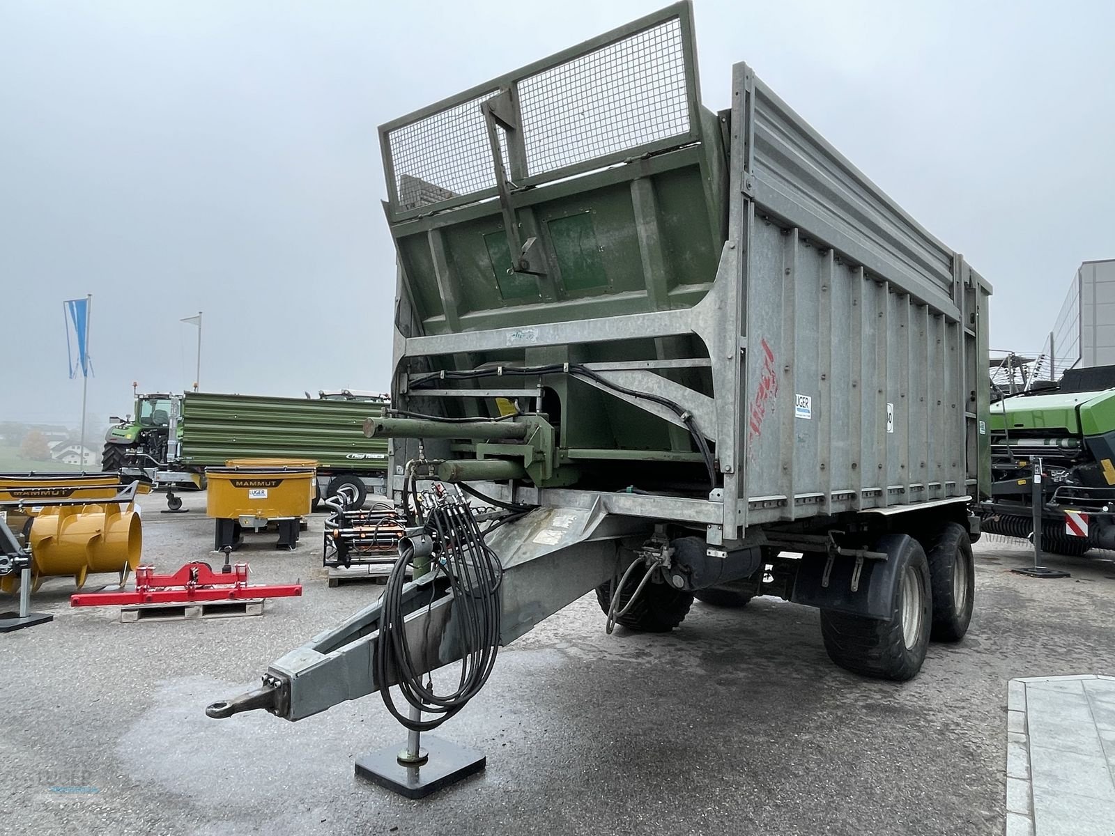 Abschiebewagen of the type Fliegl ASW 160, Gebrauchtmaschine in Niederkappel (Picture 6)