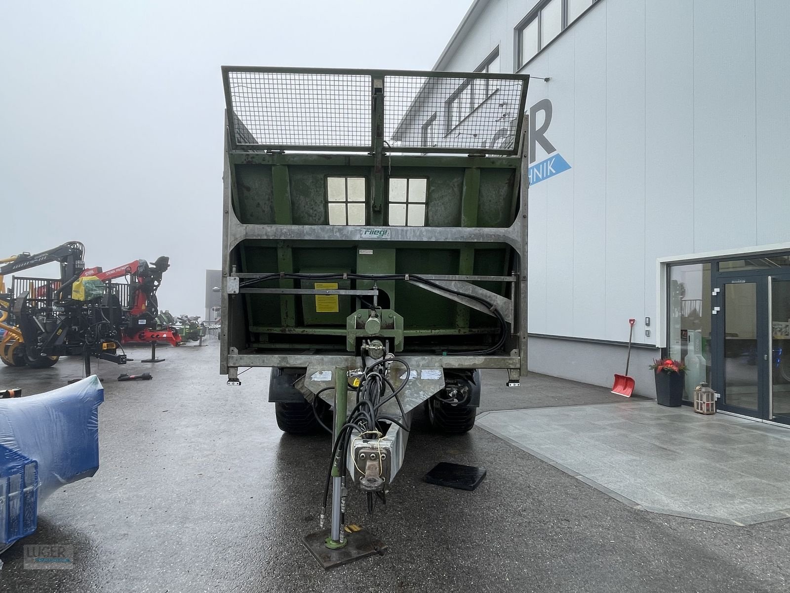 Abschiebewagen del tipo Fliegl ASW 160, Gebrauchtmaschine en Niederkappel (Imagen 7)