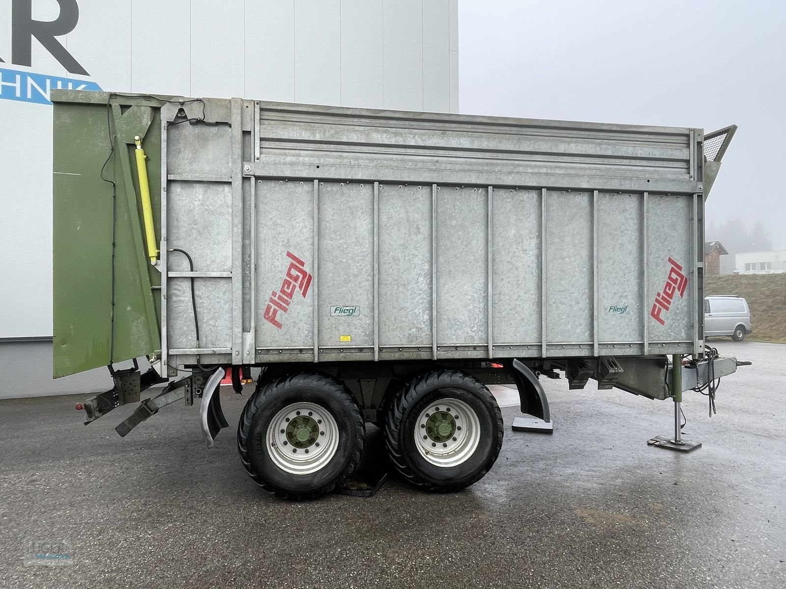 Abschiebewagen del tipo Fliegl ASW 160, Gebrauchtmaschine en Niederkappel (Imagen 2)