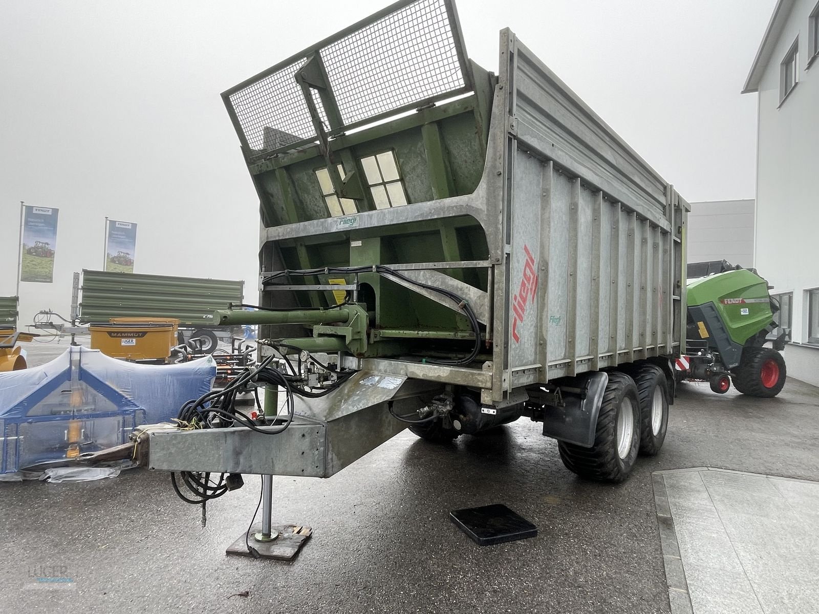 Abschiebewagen del tipo Fliegl ASW 160, Gebrauchtmaschine en Niederkappel (Imagen 6)