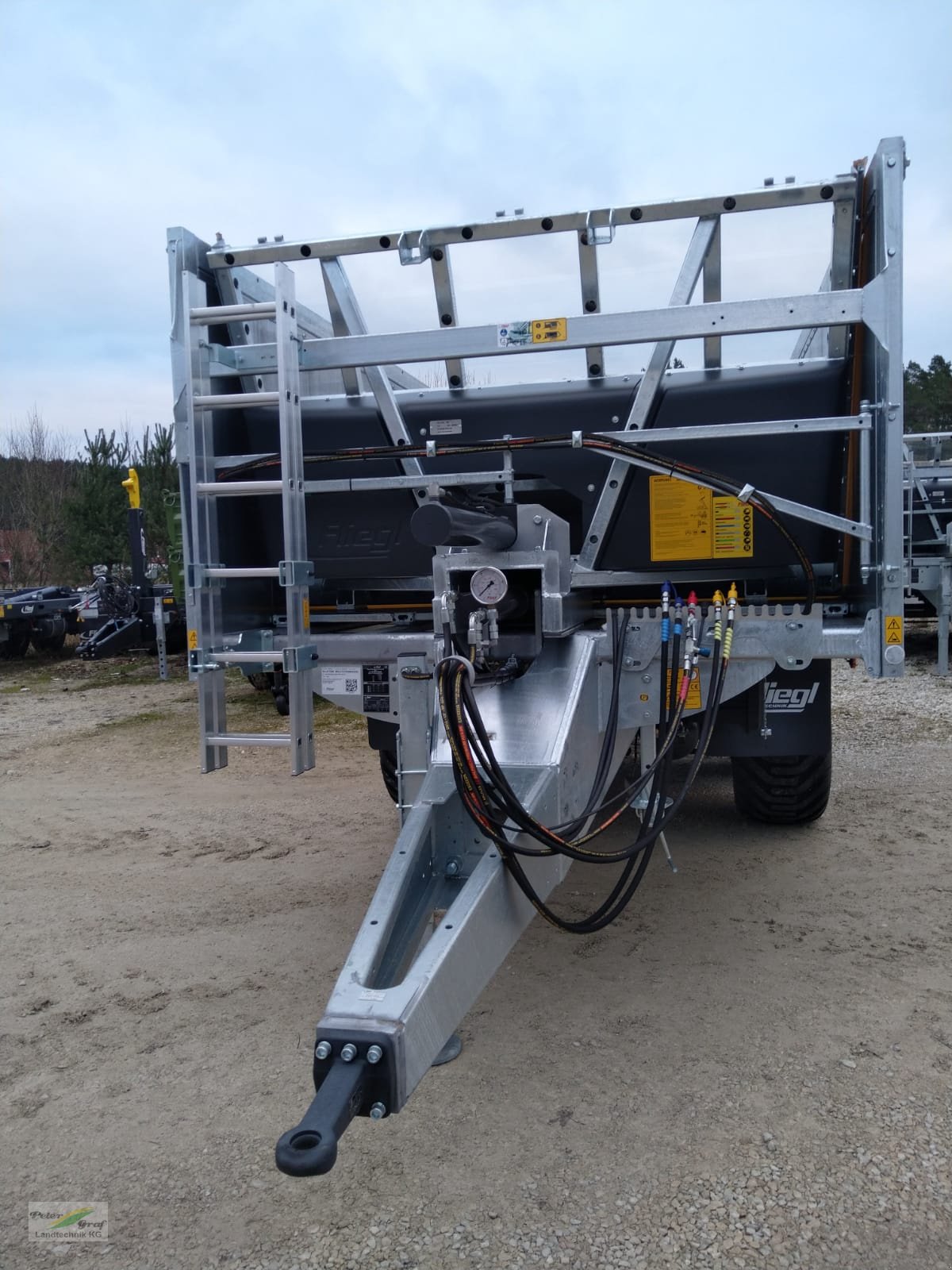 Abschiebewagen typu Fliegl ASW 160, Neumaschine v Pegnitz-Bronn (Obrázek 4)