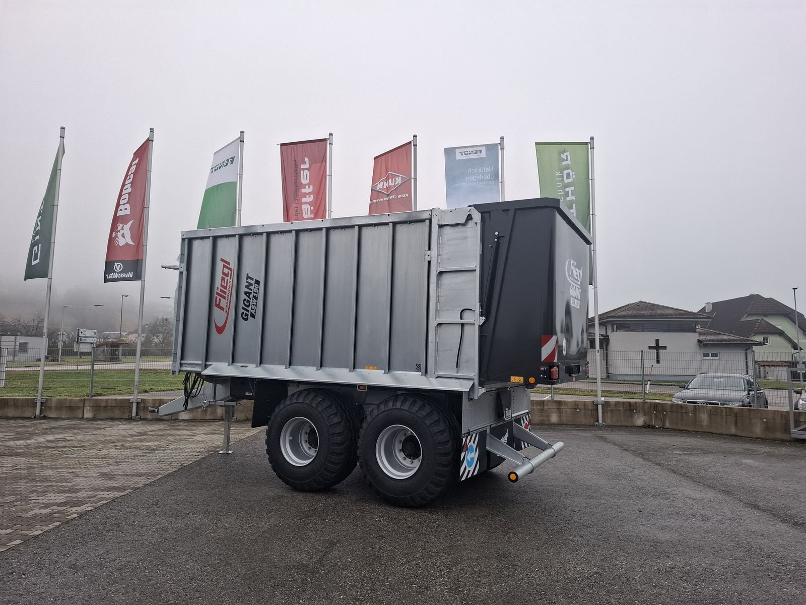 Abschiebewagen типа Fliegl ASW 190, Gebrauchtmaschine в Saxen (Фотография 13)