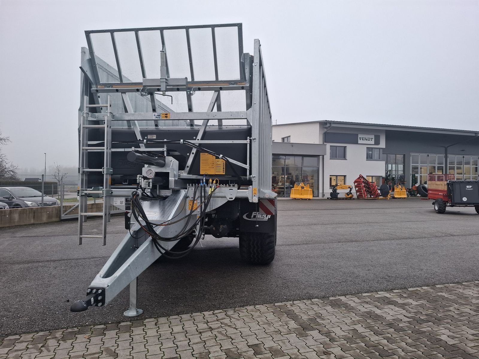 Abschiebewagen типа Fliegl ASW 190, Gebrauchtmaschine в Saxen (Фотография 11)