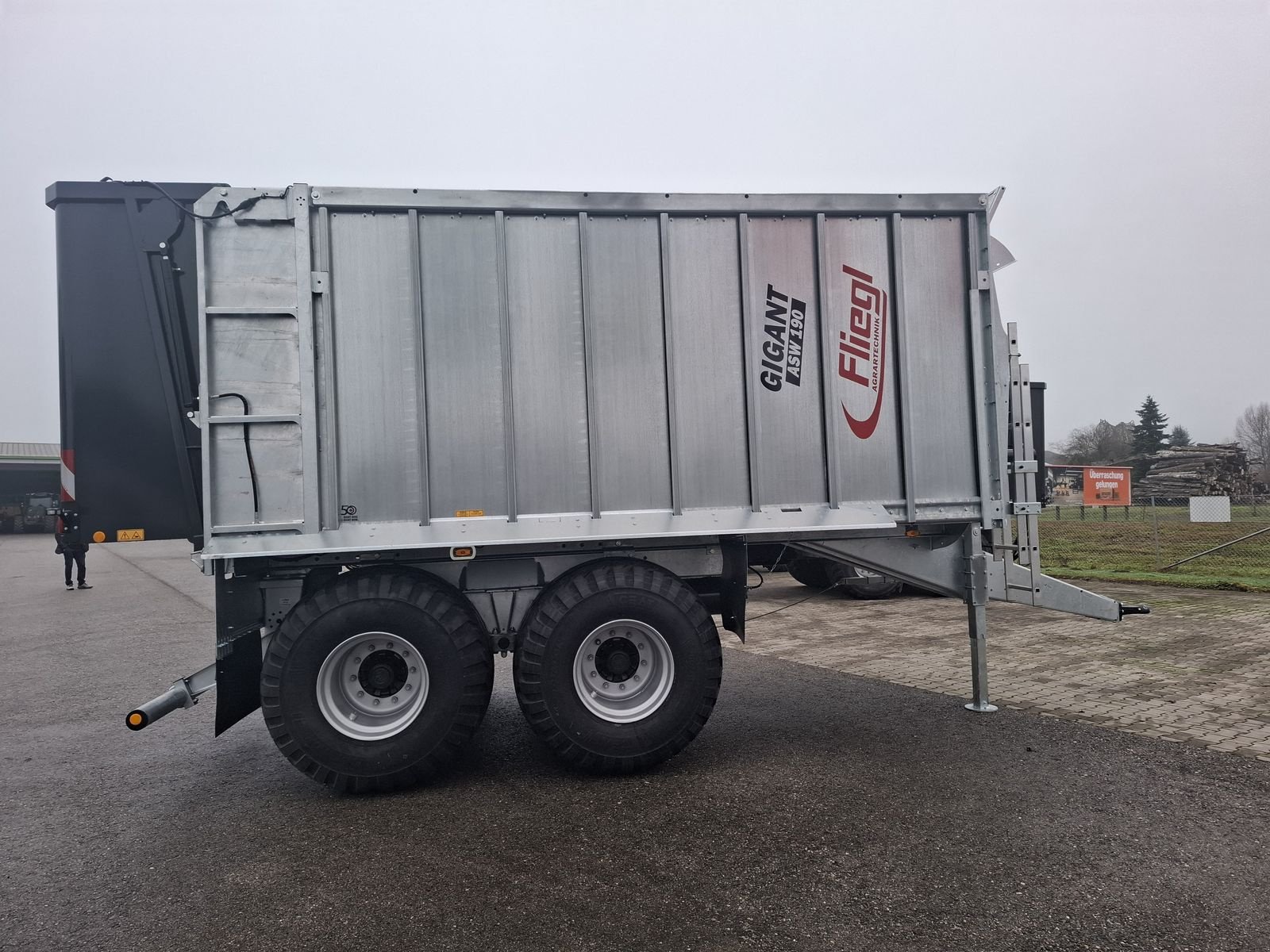 Abschiebewagen типа Fliegl ASW 190, Gebrauchtmaschine в Saxen (Фотография 9)