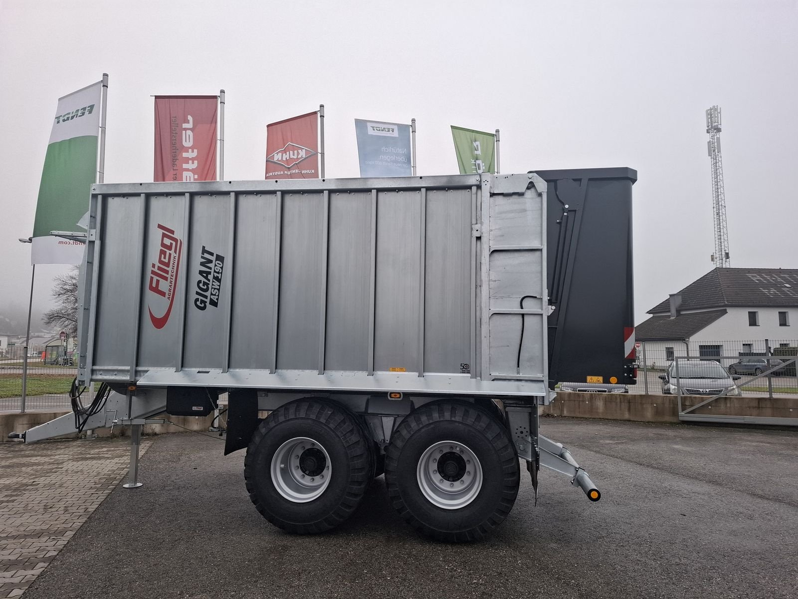 Abschiebewagen типа Fliegl ASW 190, Gebrauchtmaschine в Saxen (Фотография 12)