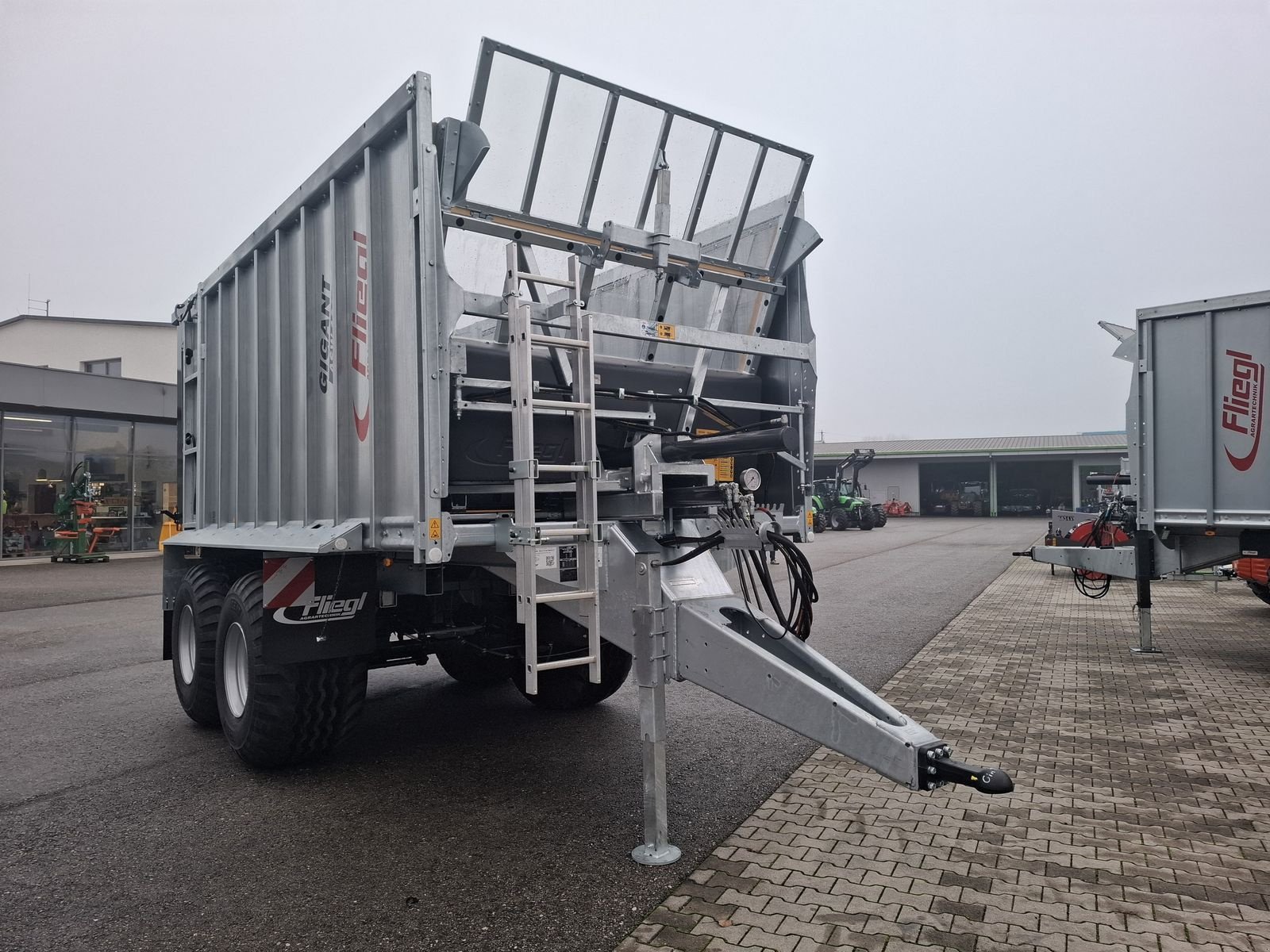 Abschiebewagen типа Fliegl ASW 190, Gebrauchtmaschine в Saxen (Фотография 10)