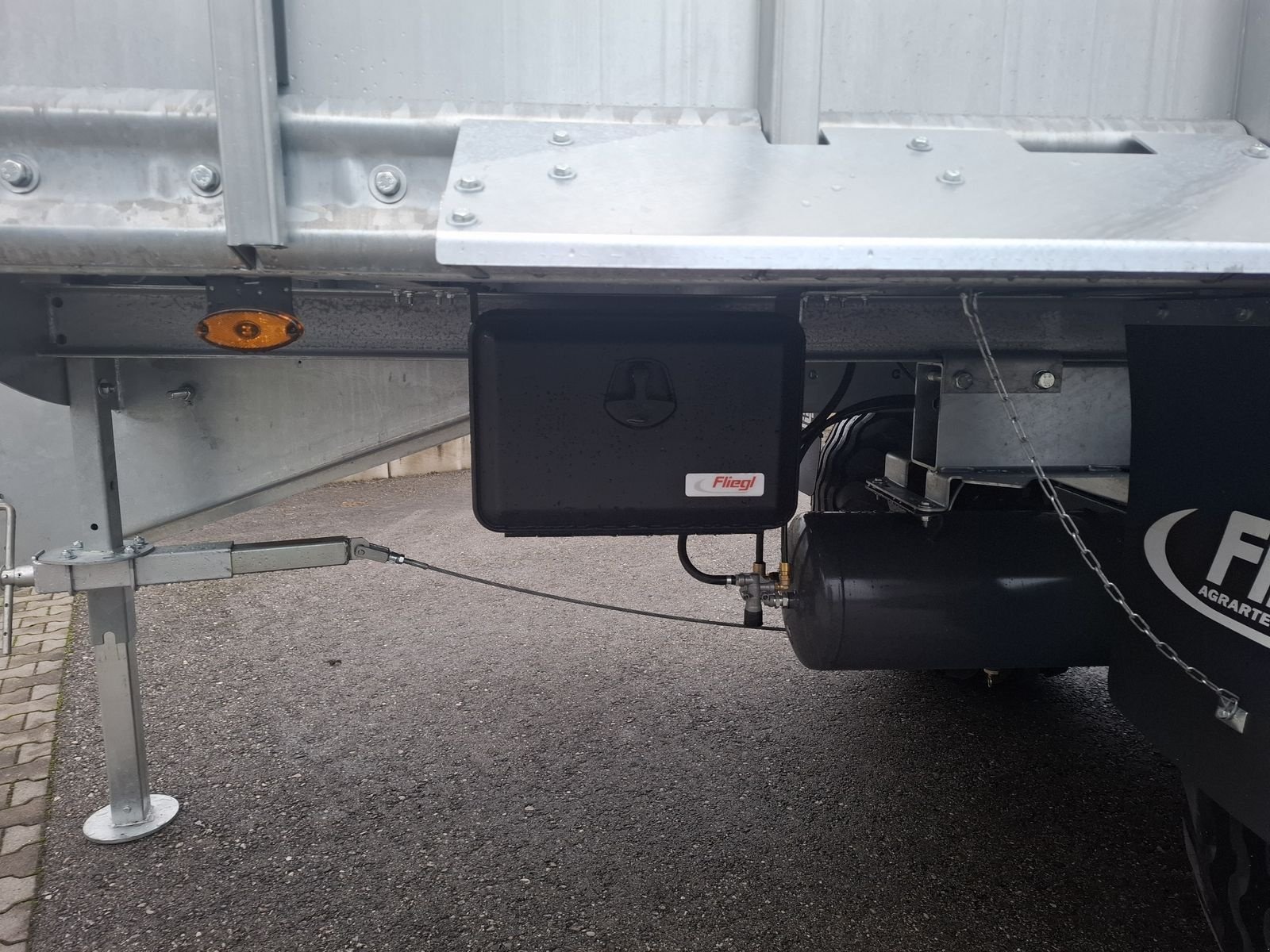 Abschiebewagen типа Fliegl ASW 190, Gebrauchtmaschine в Saxen (Фотография 3)