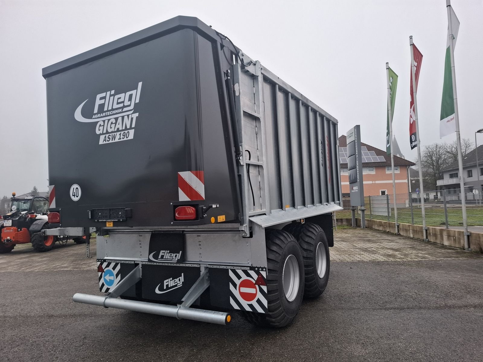 Abschiebewagen типа Fliegl ASW 190, Gebrauchtmaschine в Saxen (Фотография 5)