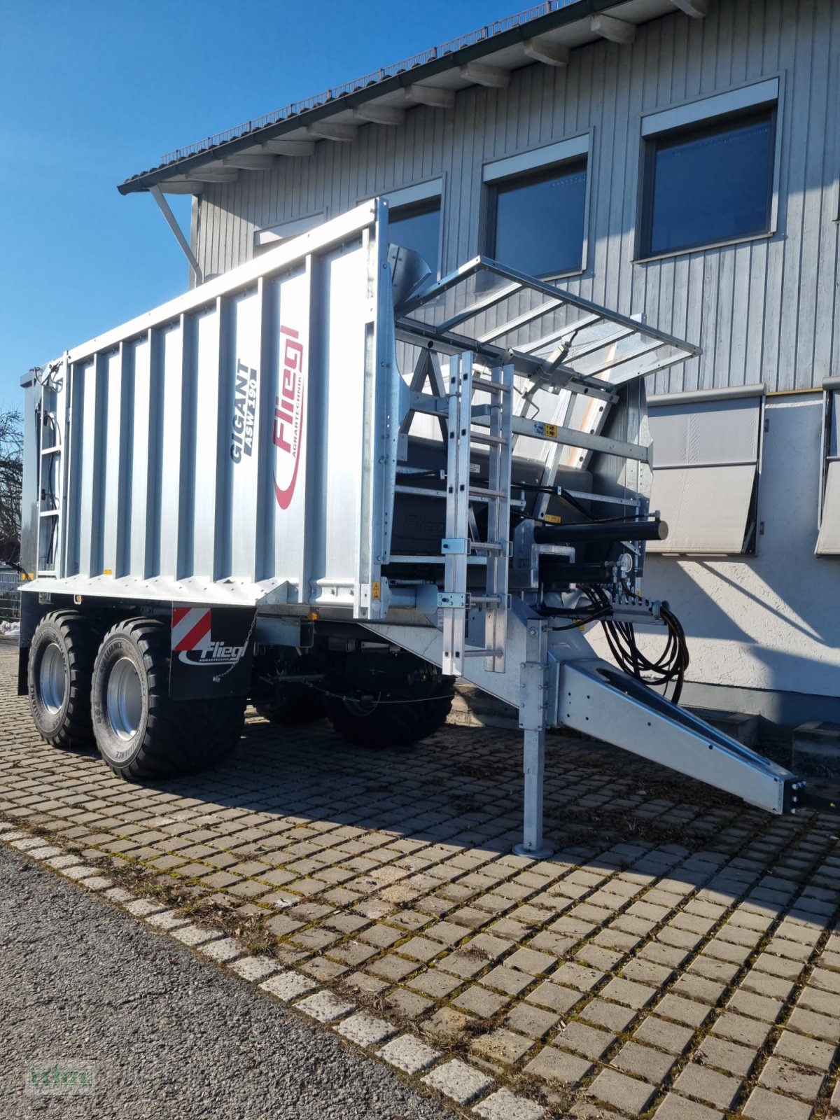 Abschiebewagen типа Fliegl ASW 190, Neumaschine в Bruckmühl (Фотография 1)