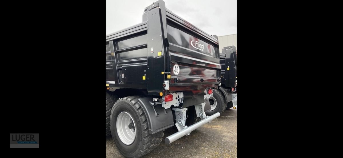 Abschiebewagen des Typs Fliegl ASW 252 Black Bull, Neumaschine in Niederkappel (Bild 5)