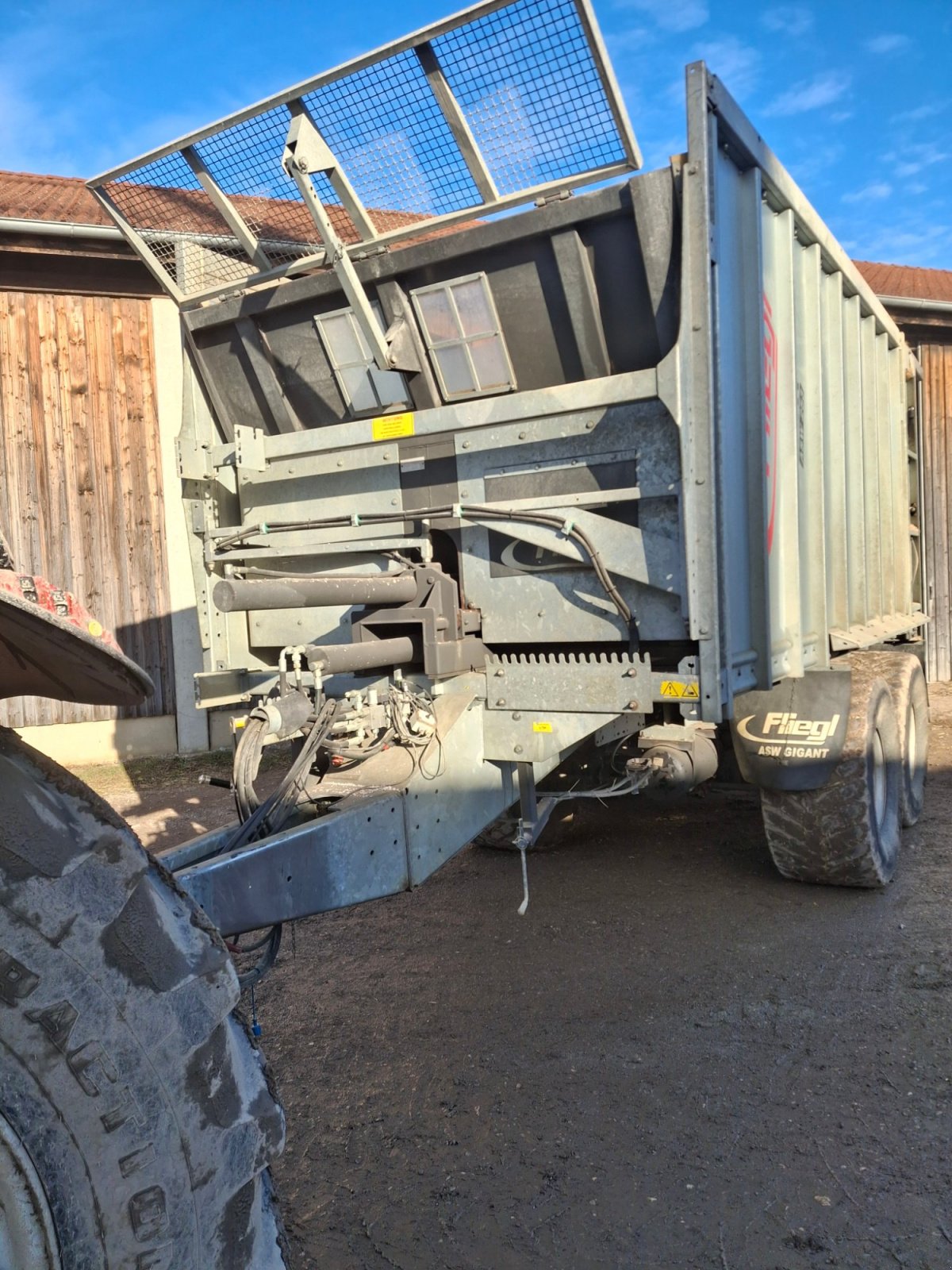 Abschiebewagen tipa Fliegl ASW 253, Gebrauchtmaschine u Odelzhausen (Slika 1)