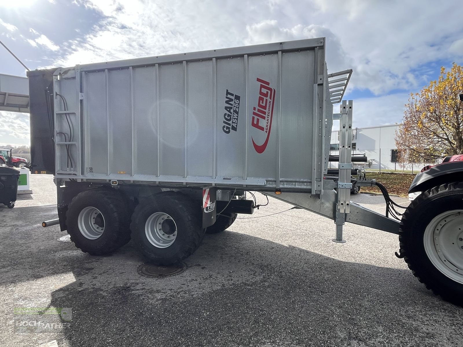 Abschiebewagen of the type Fliegl ASW 256 Compact FOX, Neumaschine in Kronstorf (Picture 5)