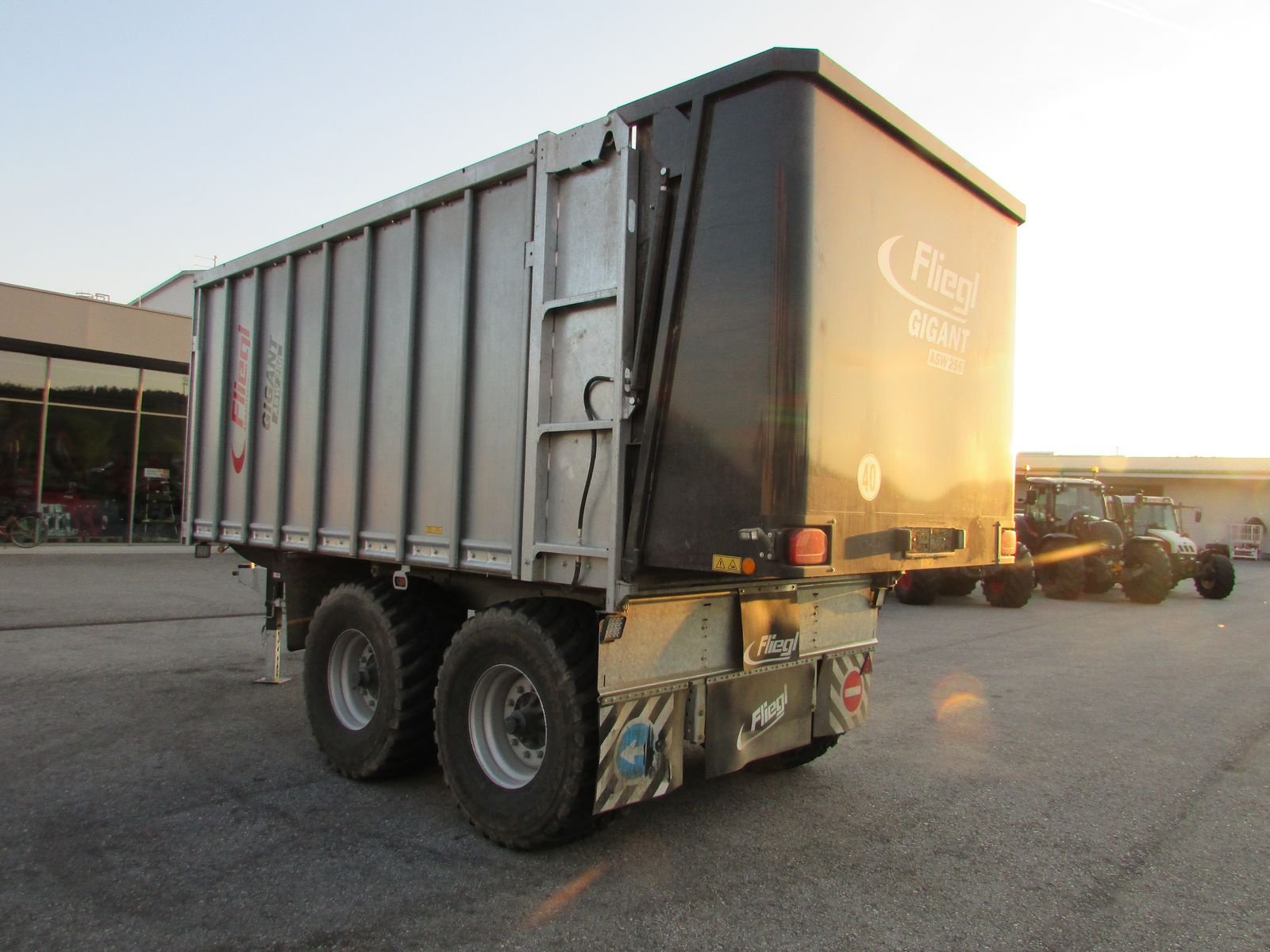 Abschiebewagen tip Fliegl ASW 256, Gebrauchtmaschine in Saxen (Poză 8)