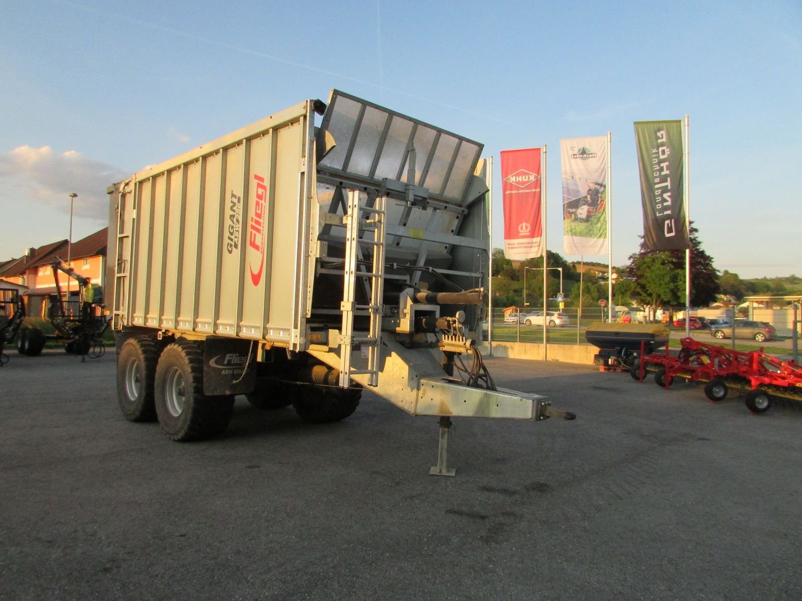 Abschiebewagen tip Fliegl ASW 256, Gebrauchtmaschine in Saxen (Poză 1)