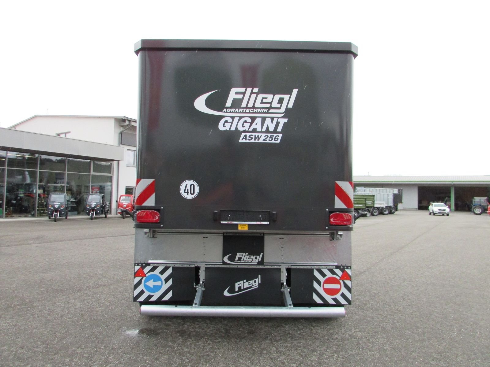 Abschiebewagen typu Fliegl ASW 256, Neumaschine v Saxen (Obrázek 12)