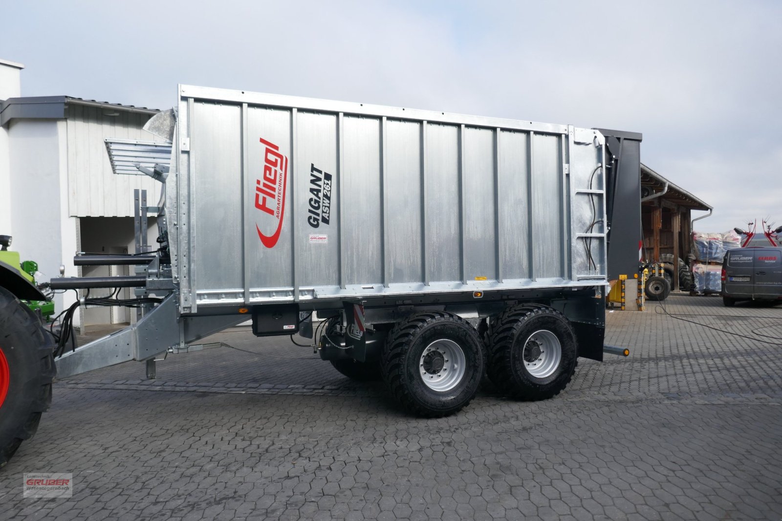 Abschiebewagen typu Fliegl ASW 261 Compact FOX, Neumaschine w Dorfen (Zdjęcie 1)