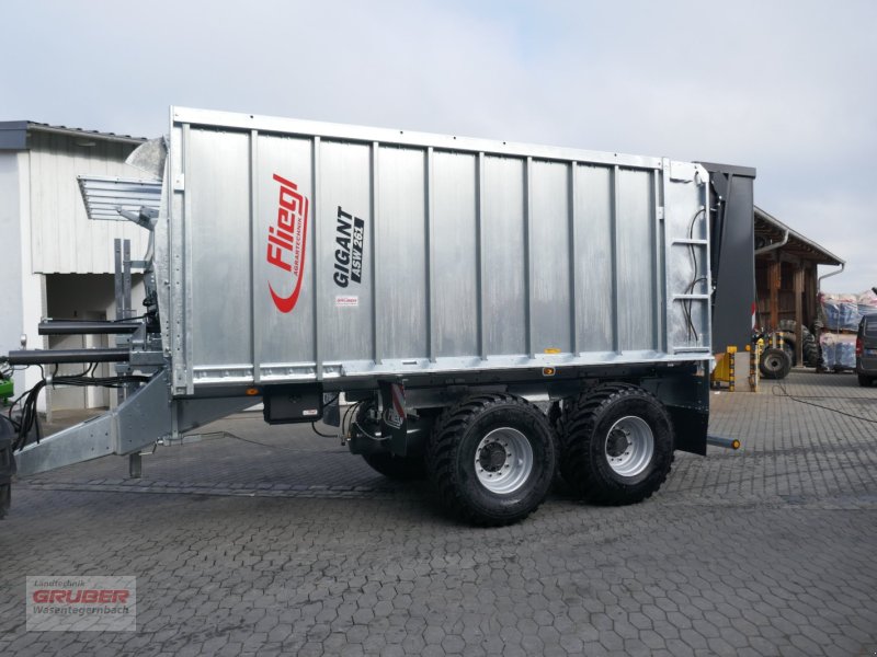 Abschiebewagen del tipo Fliegl ASW 261 Compact FOX, Neumaschine en Dorfen (Imagen 1)