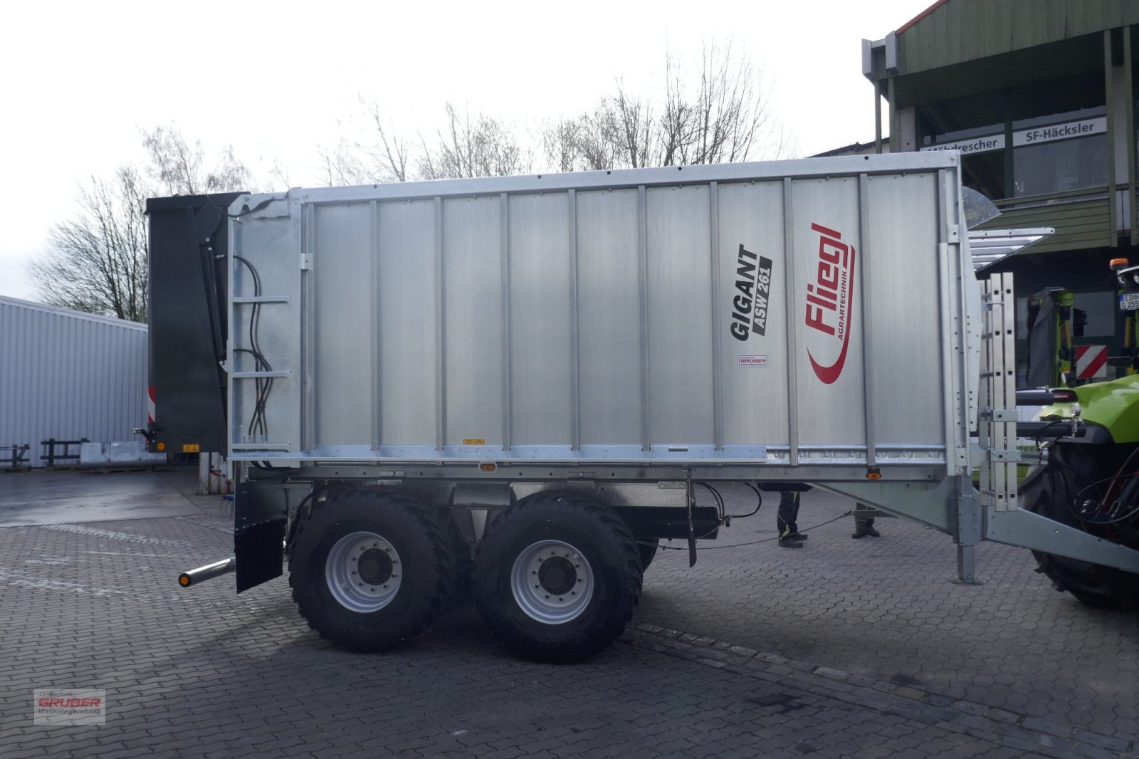 Abschiebewagen typu Fliegl ASW 261 Compact FOX, Neumaschine w Dorfen (Zdjęcie 4)