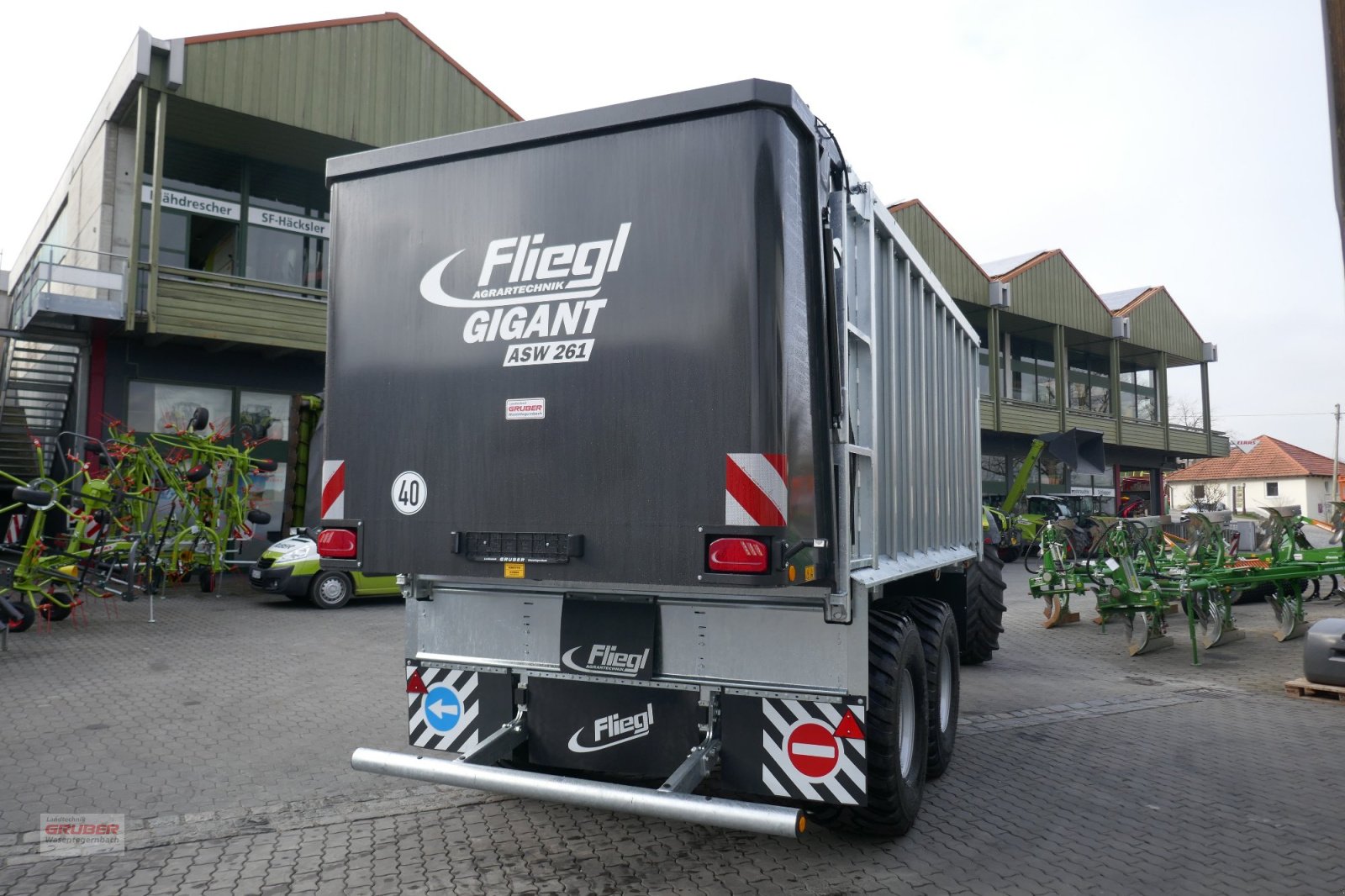 Abschiebewagen typu Fliegl ASW 261 Compact FOX, Neumaschine w Dorfen (Zdjęcie 9)