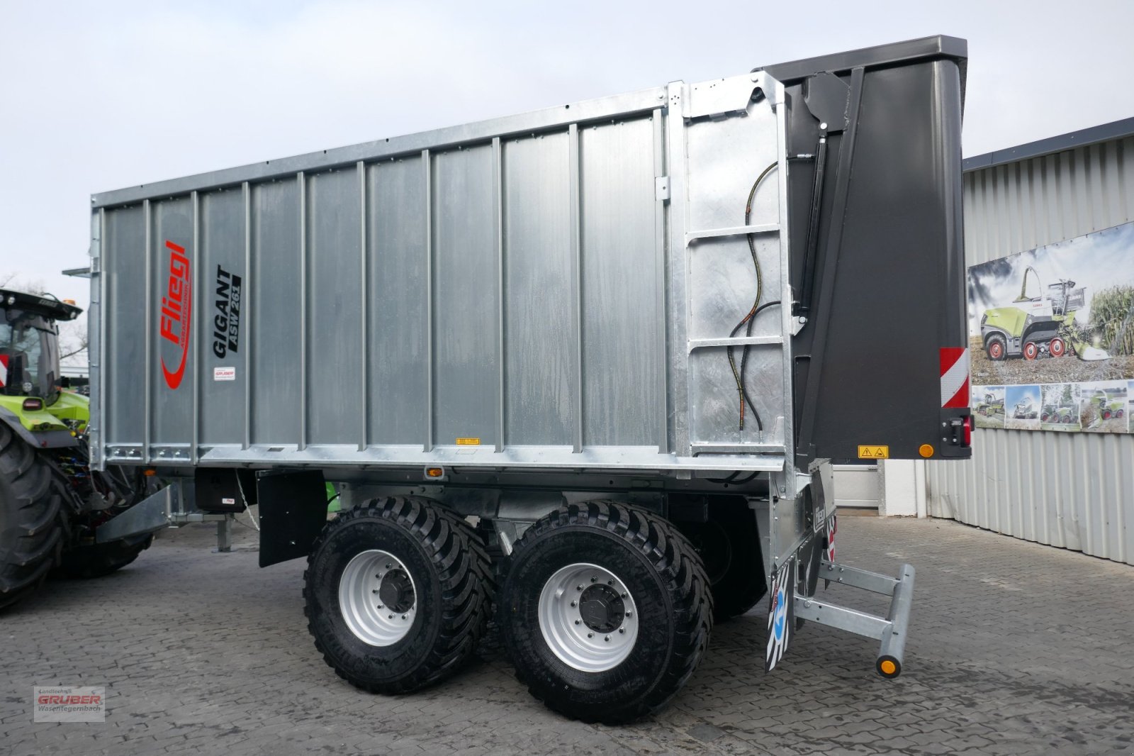 Abschiebewagen typu Fliegl ASW 261 Compact FOX, Neumaschine w Dorfen (Zdjęcie 10)