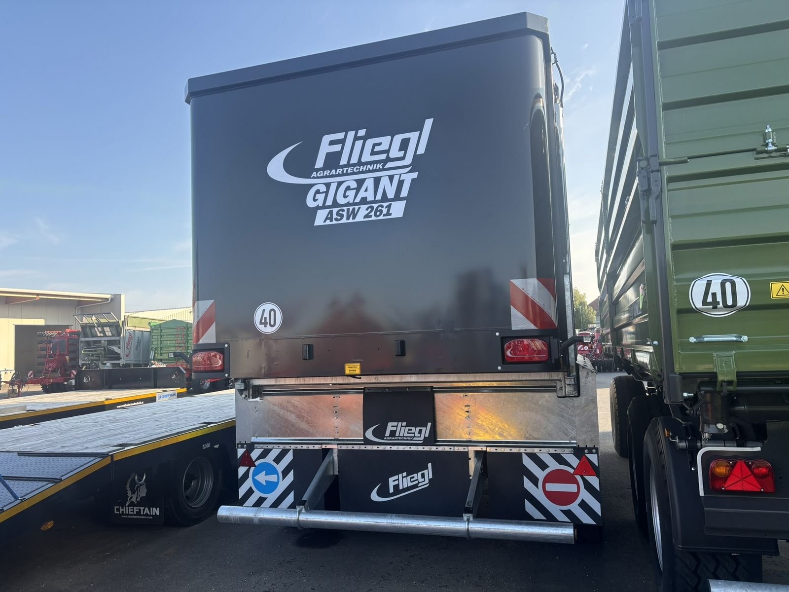 Abschiebewagen tipa Fliegl ASW 261 Compact FOX, Vorführmaschine u Göpfritz (Slika 4)